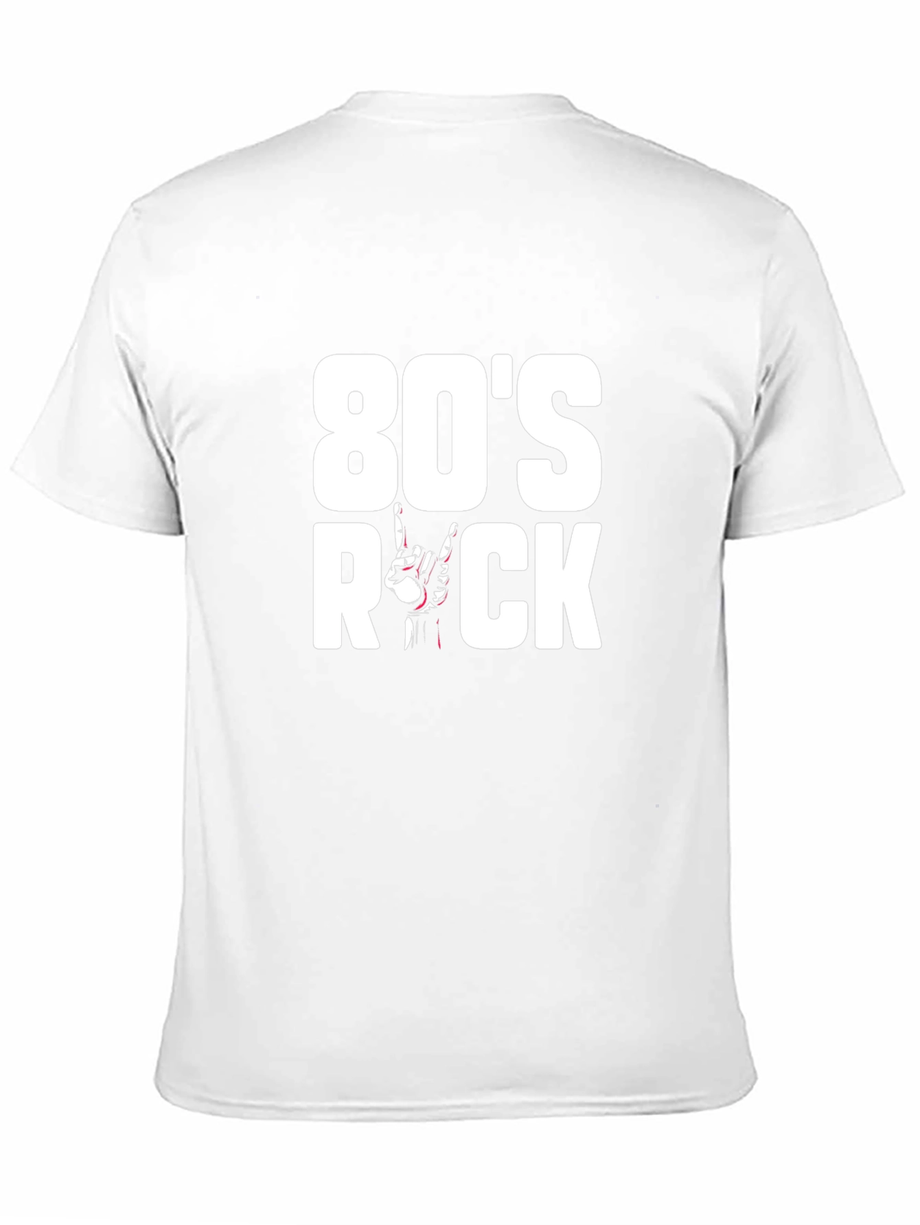 Black 80's Rock Graphic T-Shirt - Classic Rock Style view 11