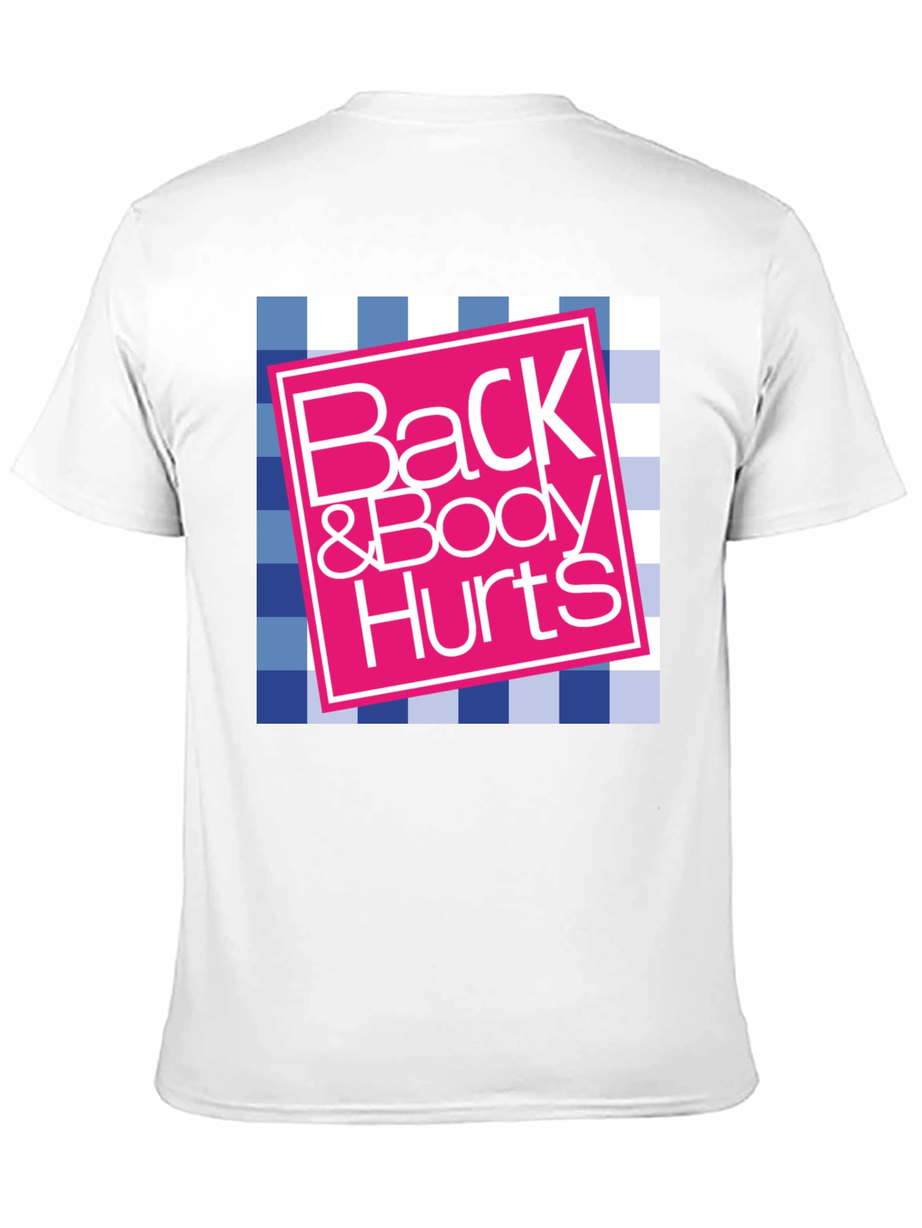 Black Back & Body Hurts Graphic Tee view 11