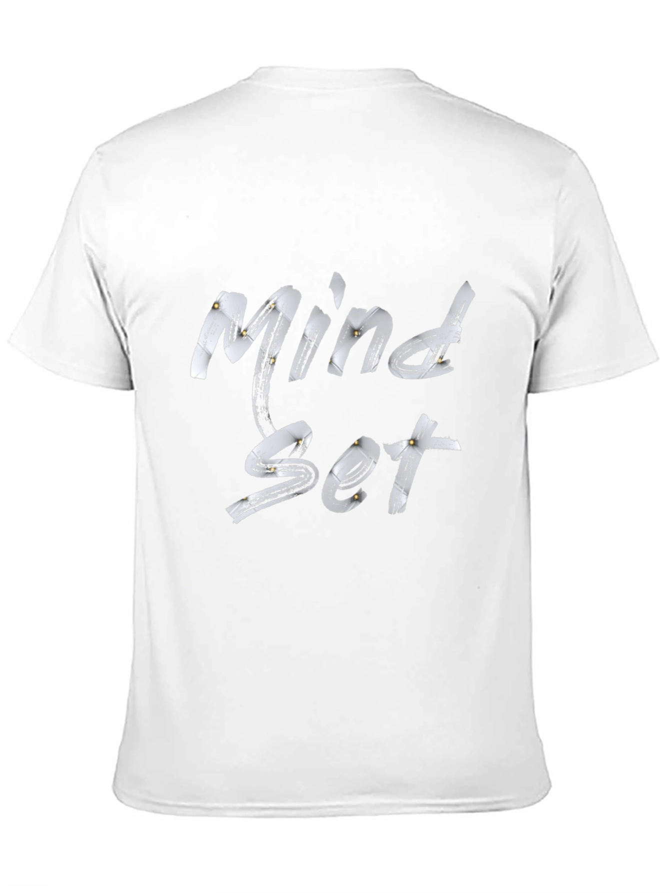 Black Mindset Graphic Print Tee - Black Casual Shirt view 11