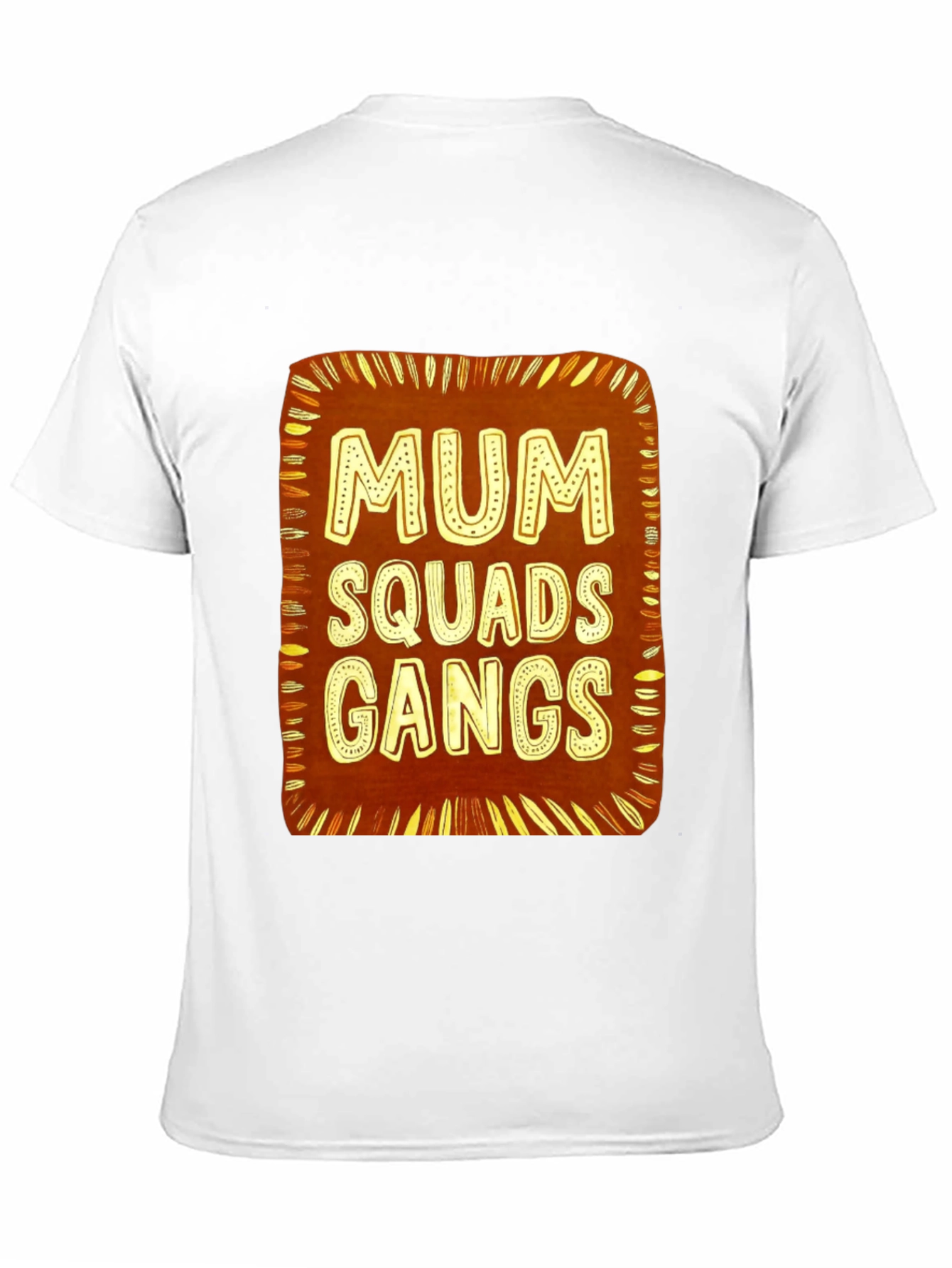 Black Mum Squads Gangs Graphic Tee - Unisex view 11
