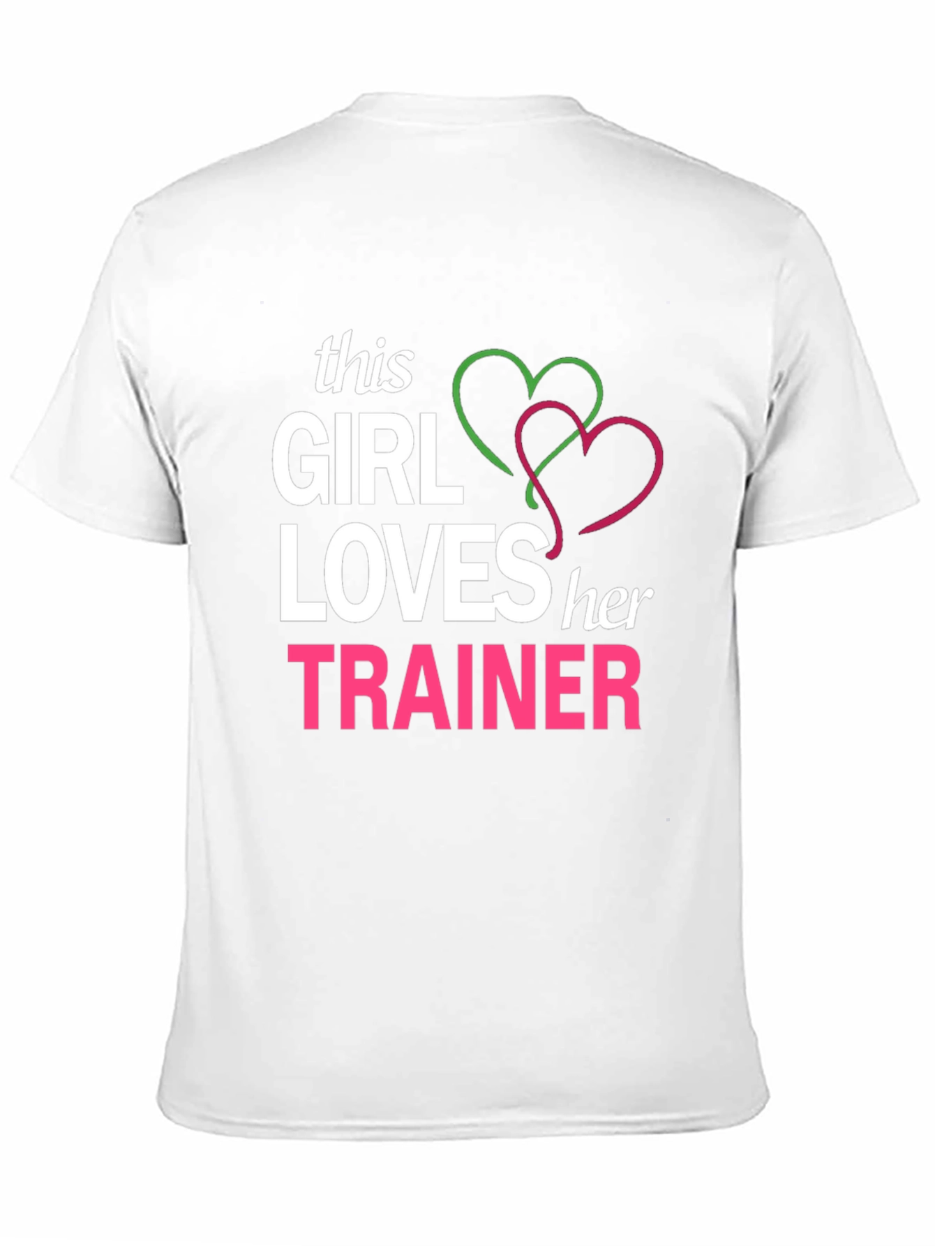 Black Girl Loves Trainer Graphic T-Shirt view 11