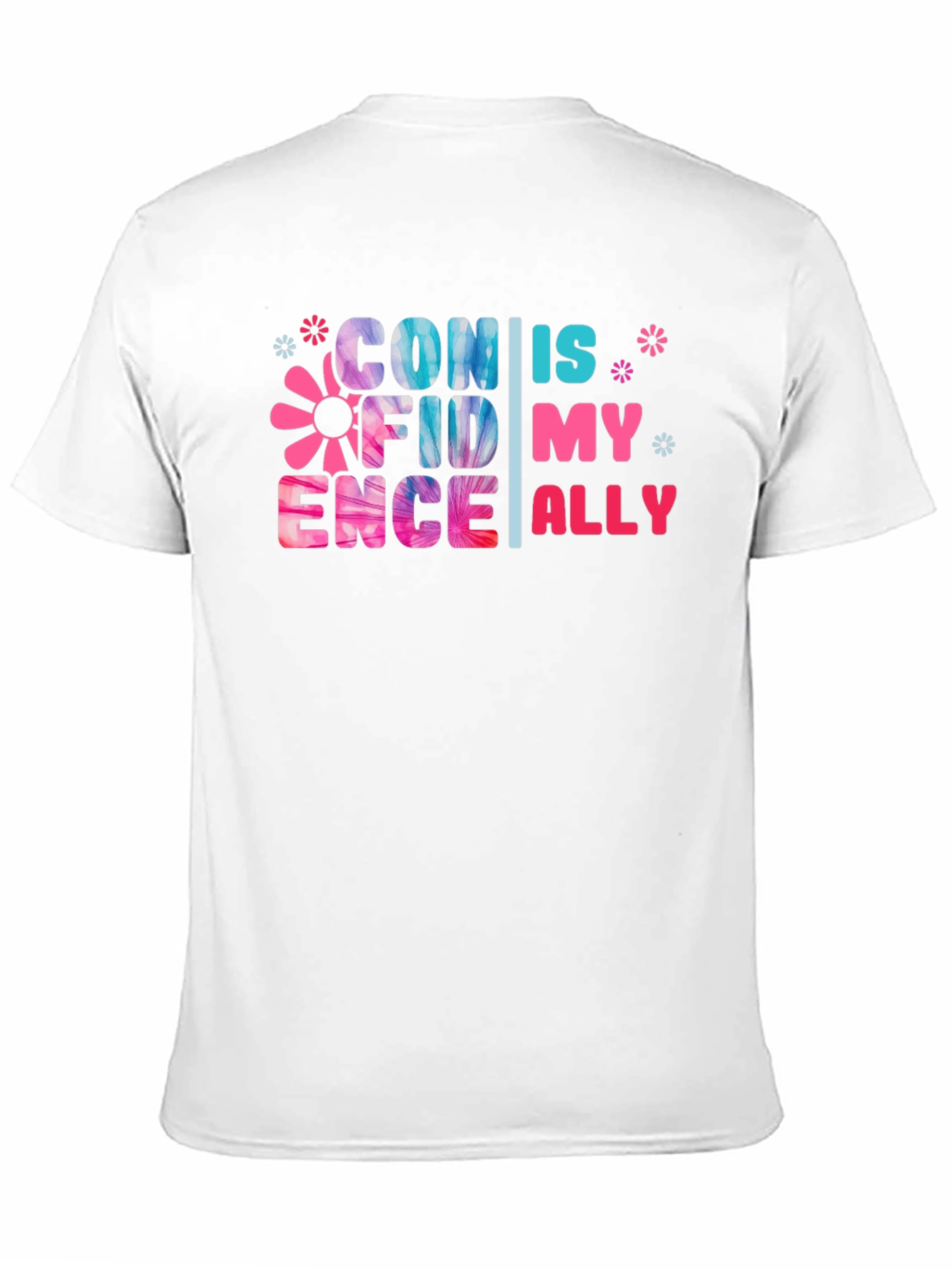 Black Confidence is My Ally Black Graphic Tee view 11