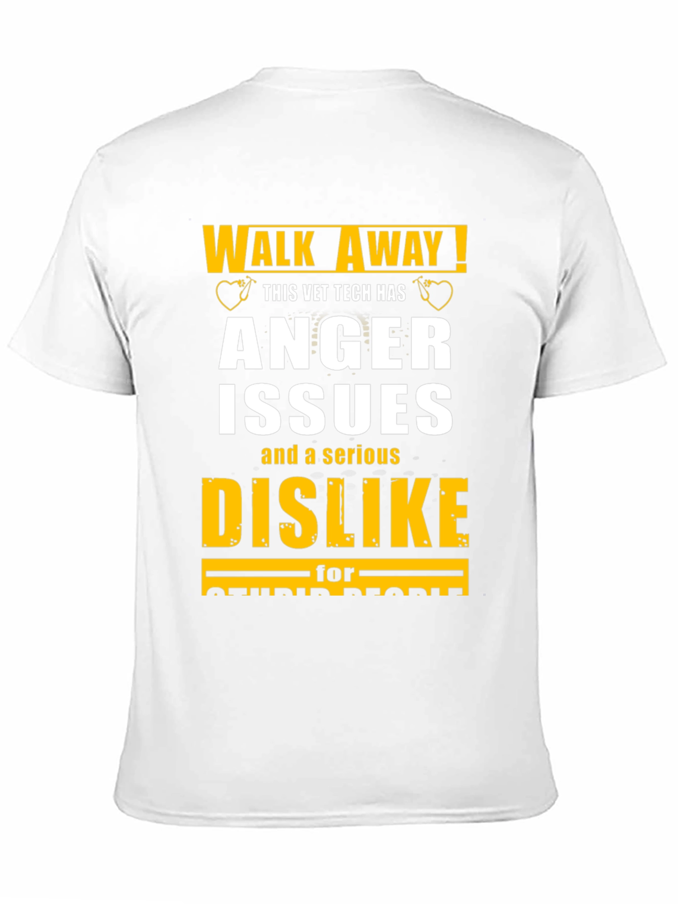 Black Vet Tech Anger Issues Graphic Tee view 11