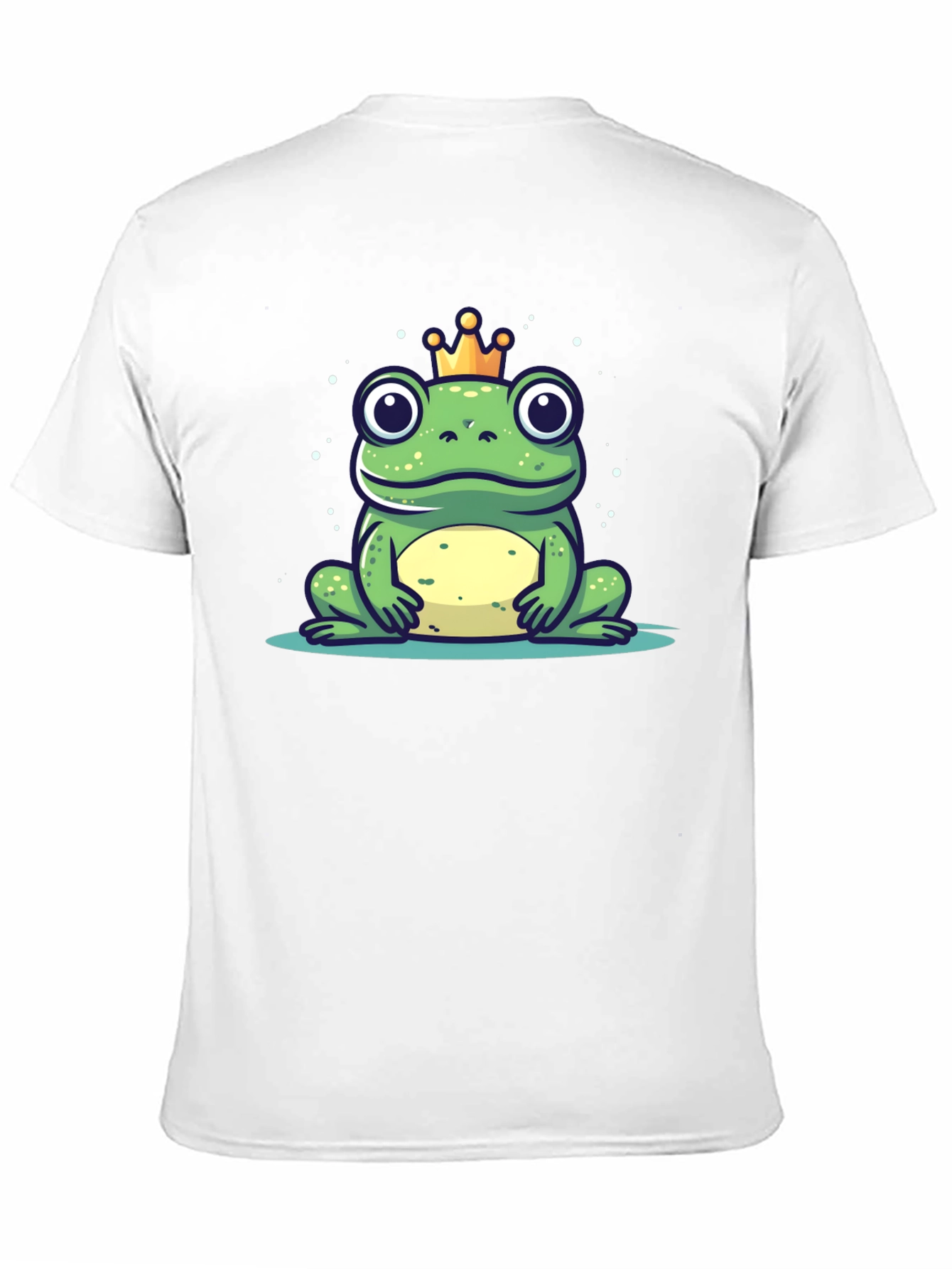 Black Frog Prince T-Shirt - Funny Cartoon Tee view 11