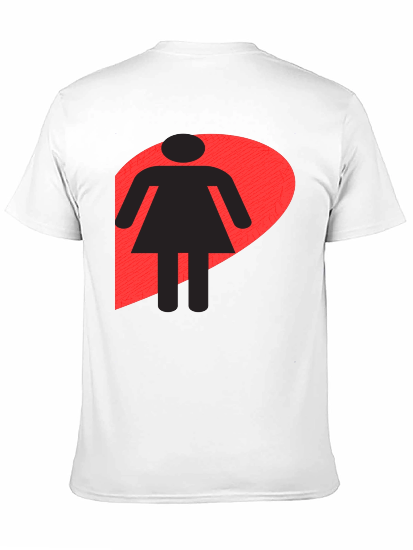 Black Girl Logo Black T-Shirt - Unisex Style view 11