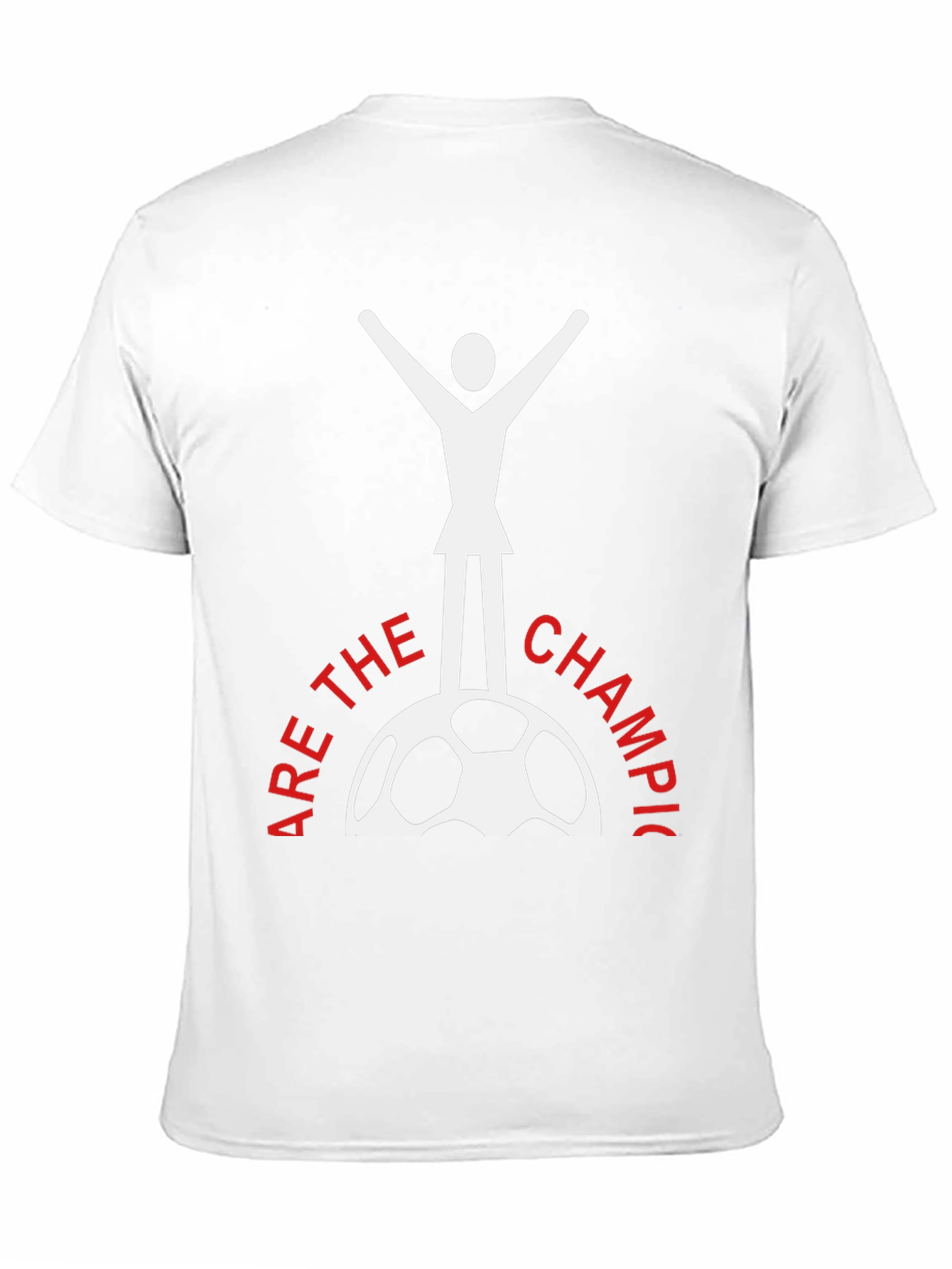 Black Champions Soccer T-Shirt - Black Tee view 11