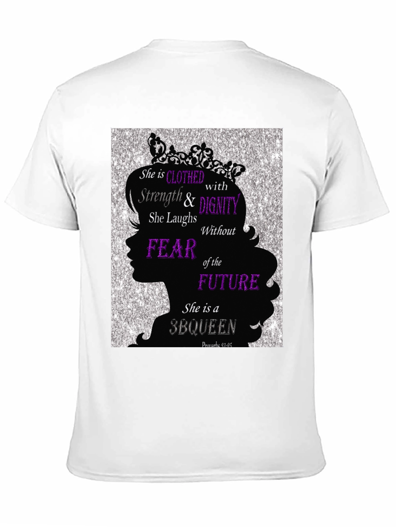 Black Empowered Woman T-Shirt: Strength & Dignity view 11
