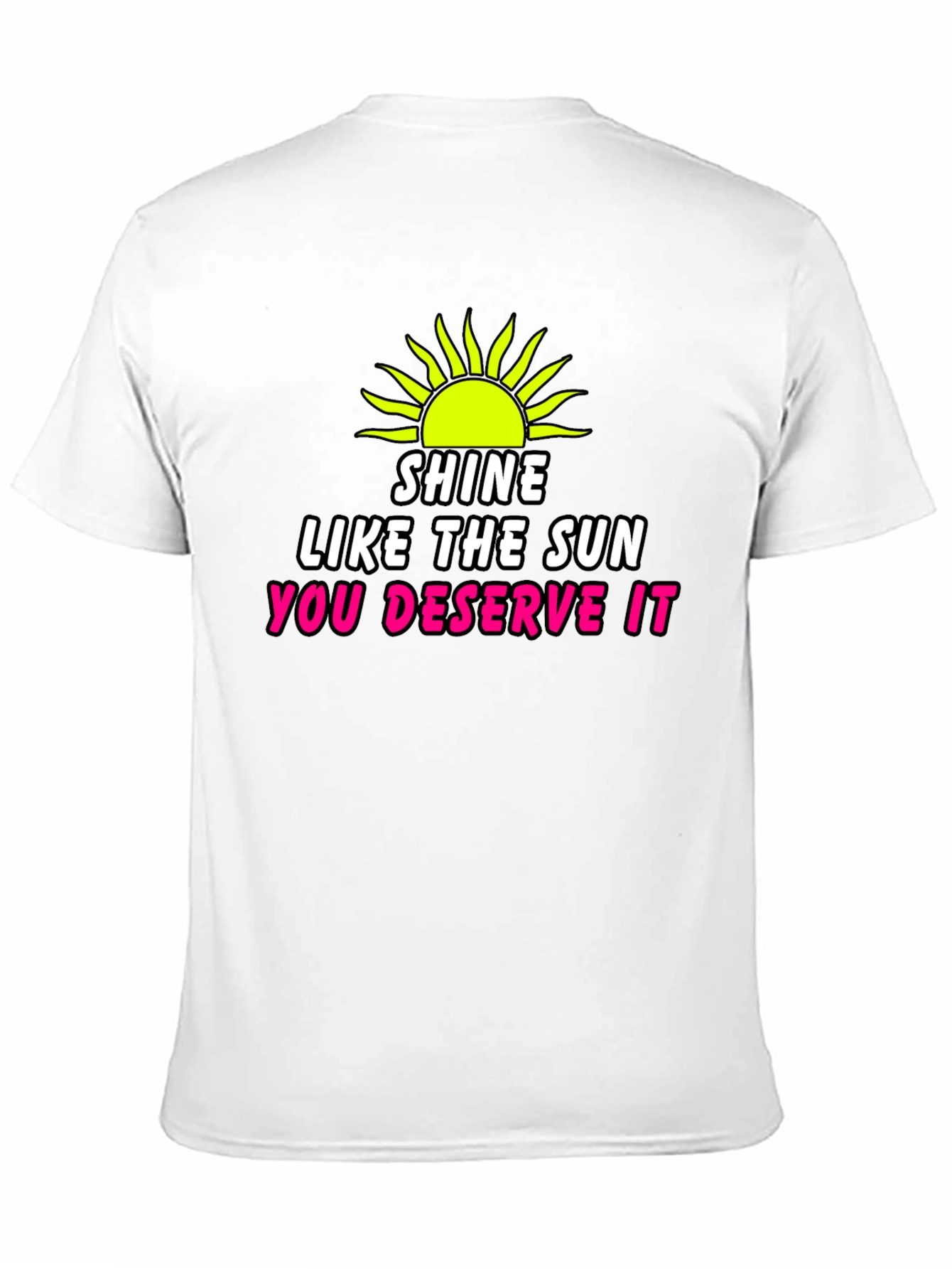 Black Shine Like The Sun Black Graphic Tee view 11