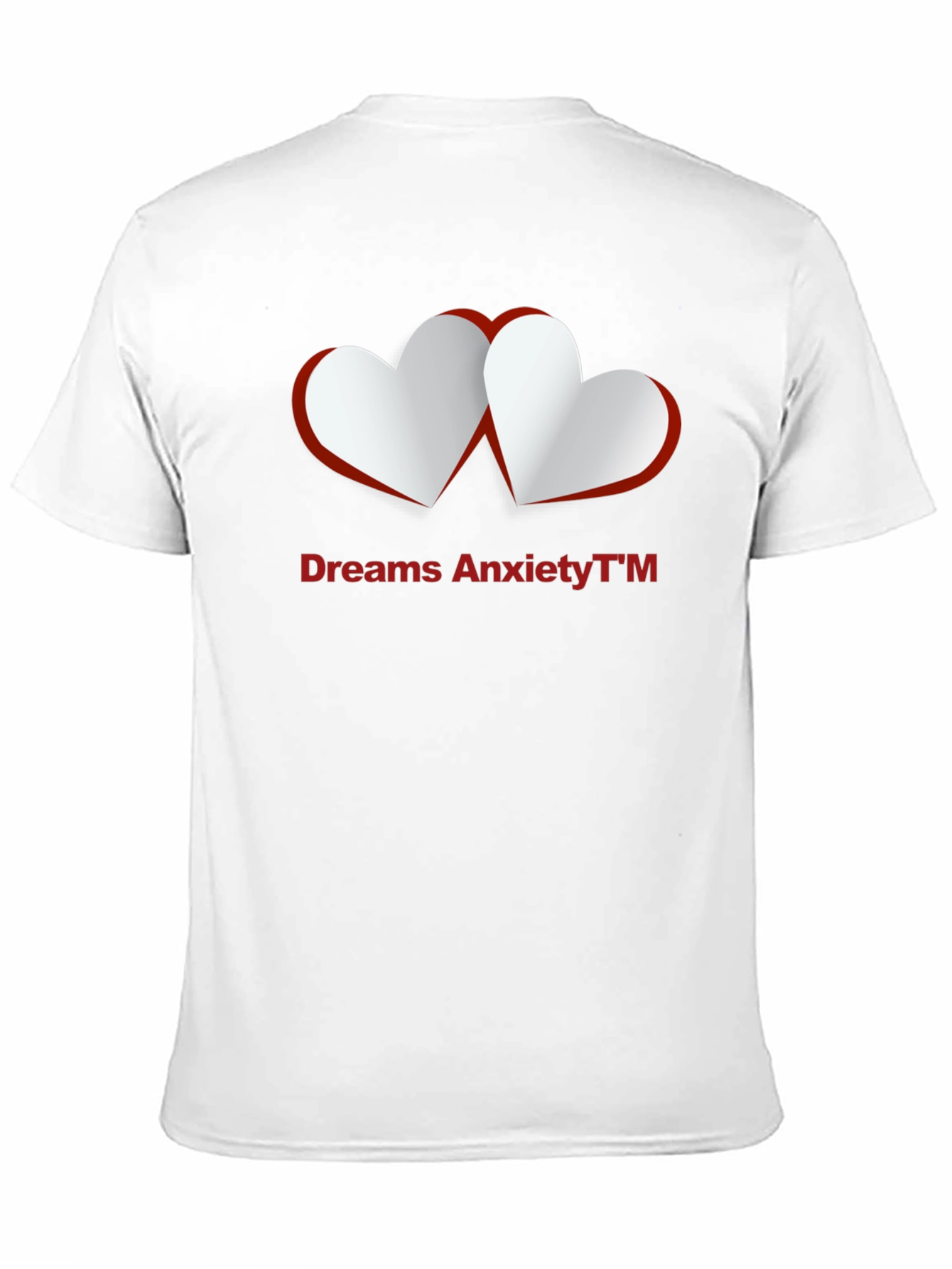 Black Dreams Anxiety Tee - Black Graphic T-Shirt view 11
