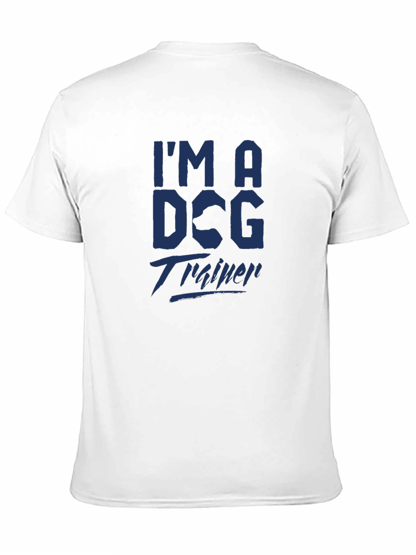 Black I'm a Dog Trainer Tee - Stylish Graphic T-Shirt view 11