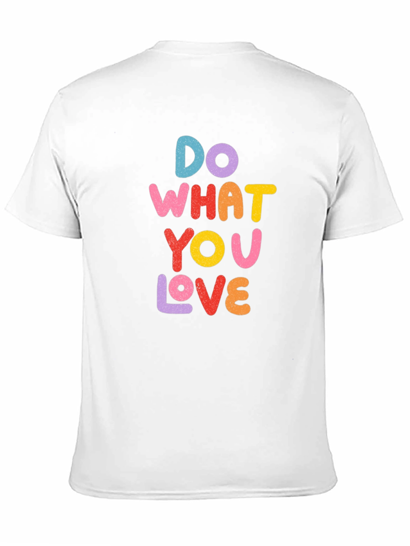 Black Do What You Love Graphic Tee - Black Unisex T-Shirt view 11