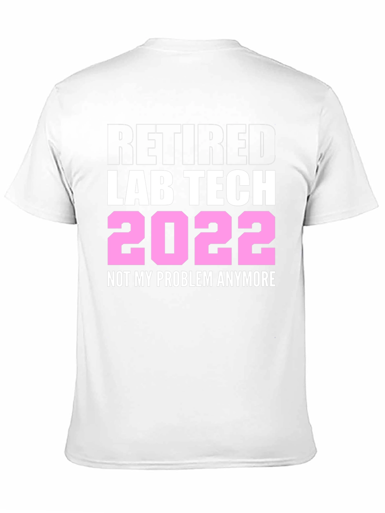 Black Retired Lab Tech 2022 T-Shirt view 11