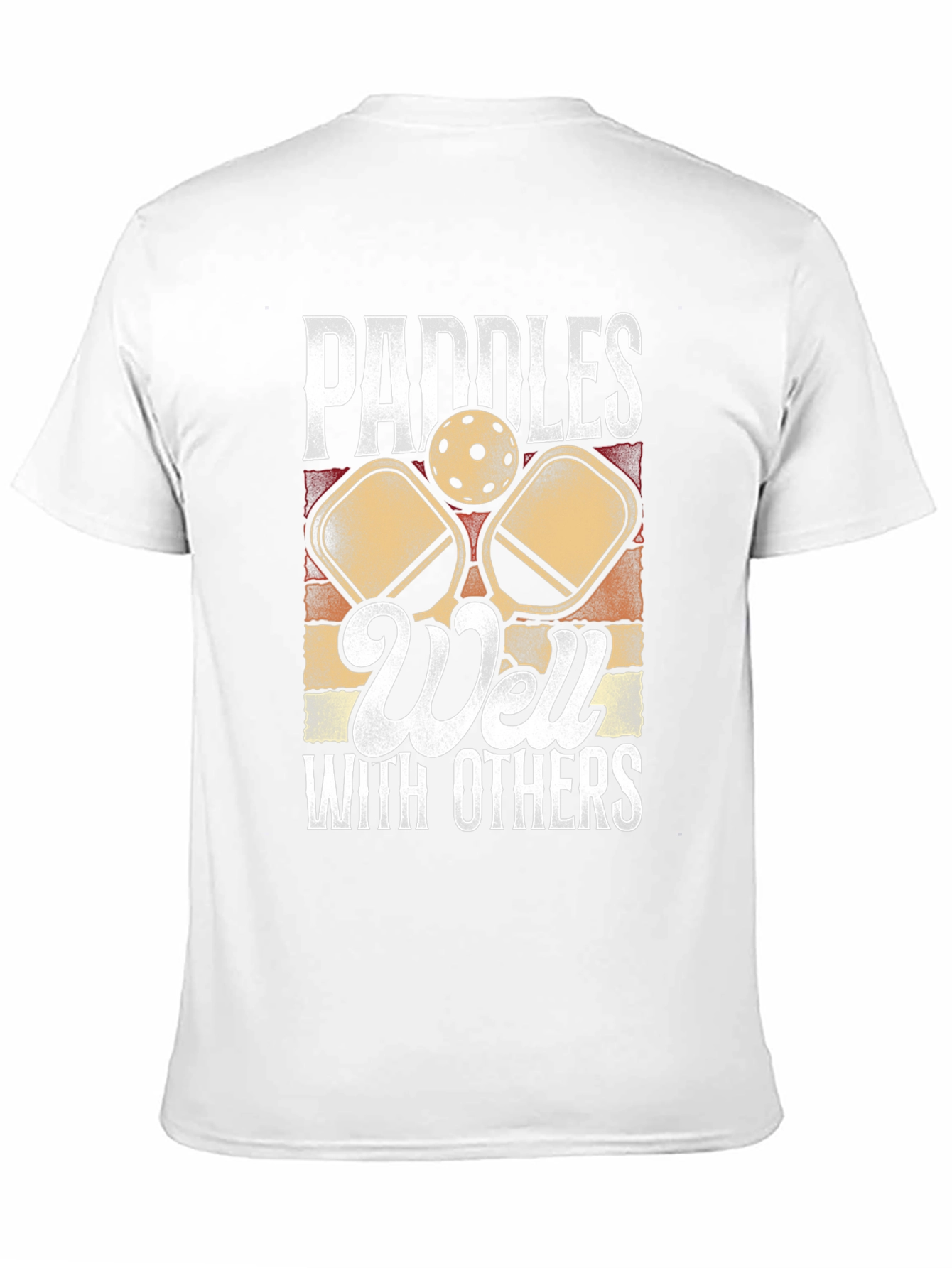 Black Paddles Well With Others T-Shirt view 11
