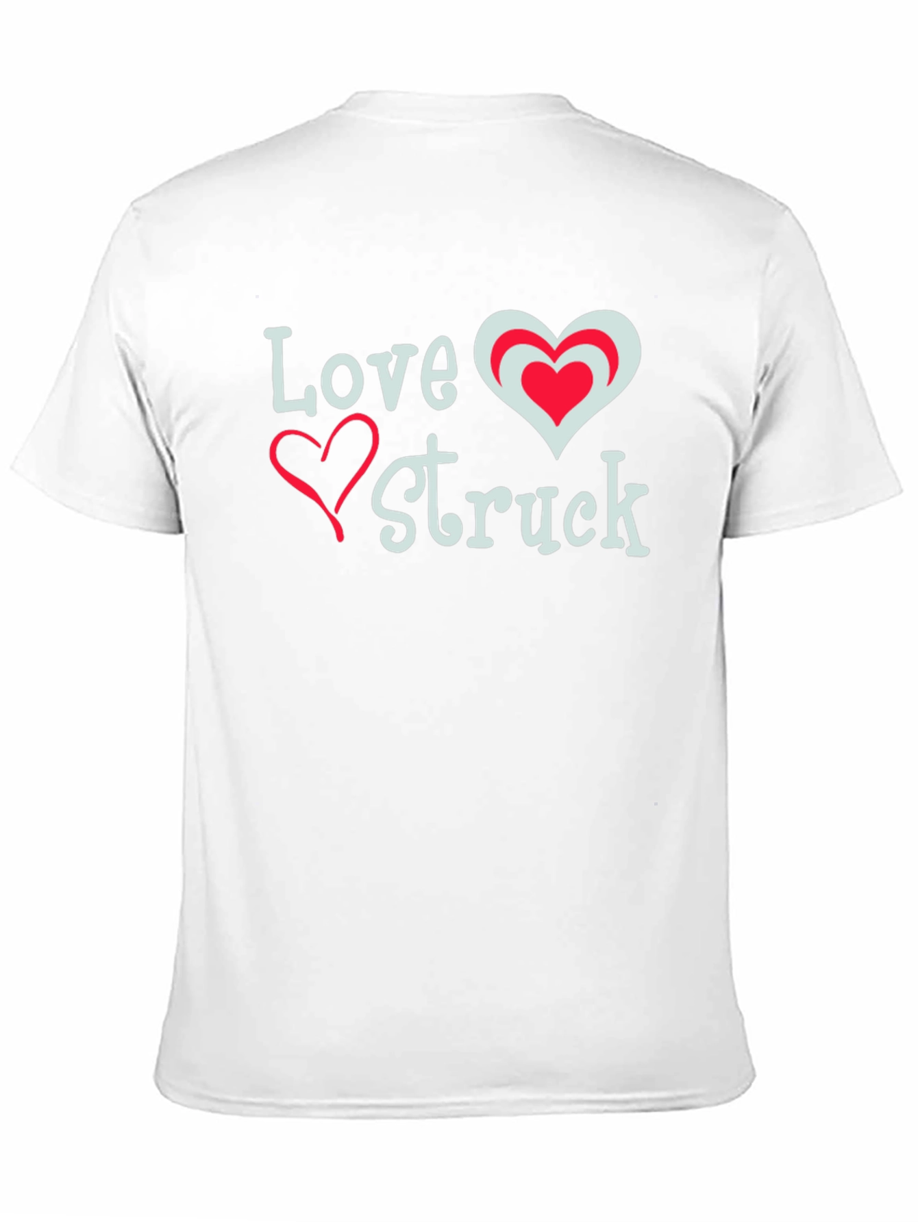 Black Love Struck Graphic Tee - Valentine's Day Shirt view 11