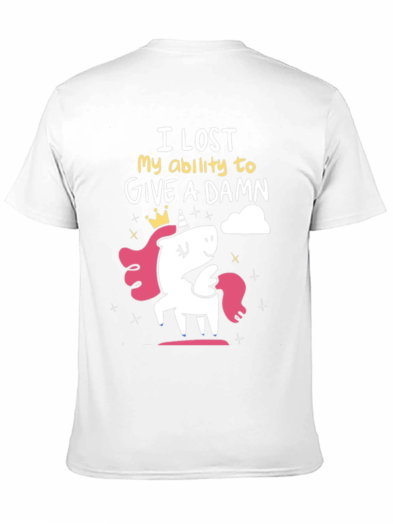 Black I Lost My Ability T-Shirt view 11