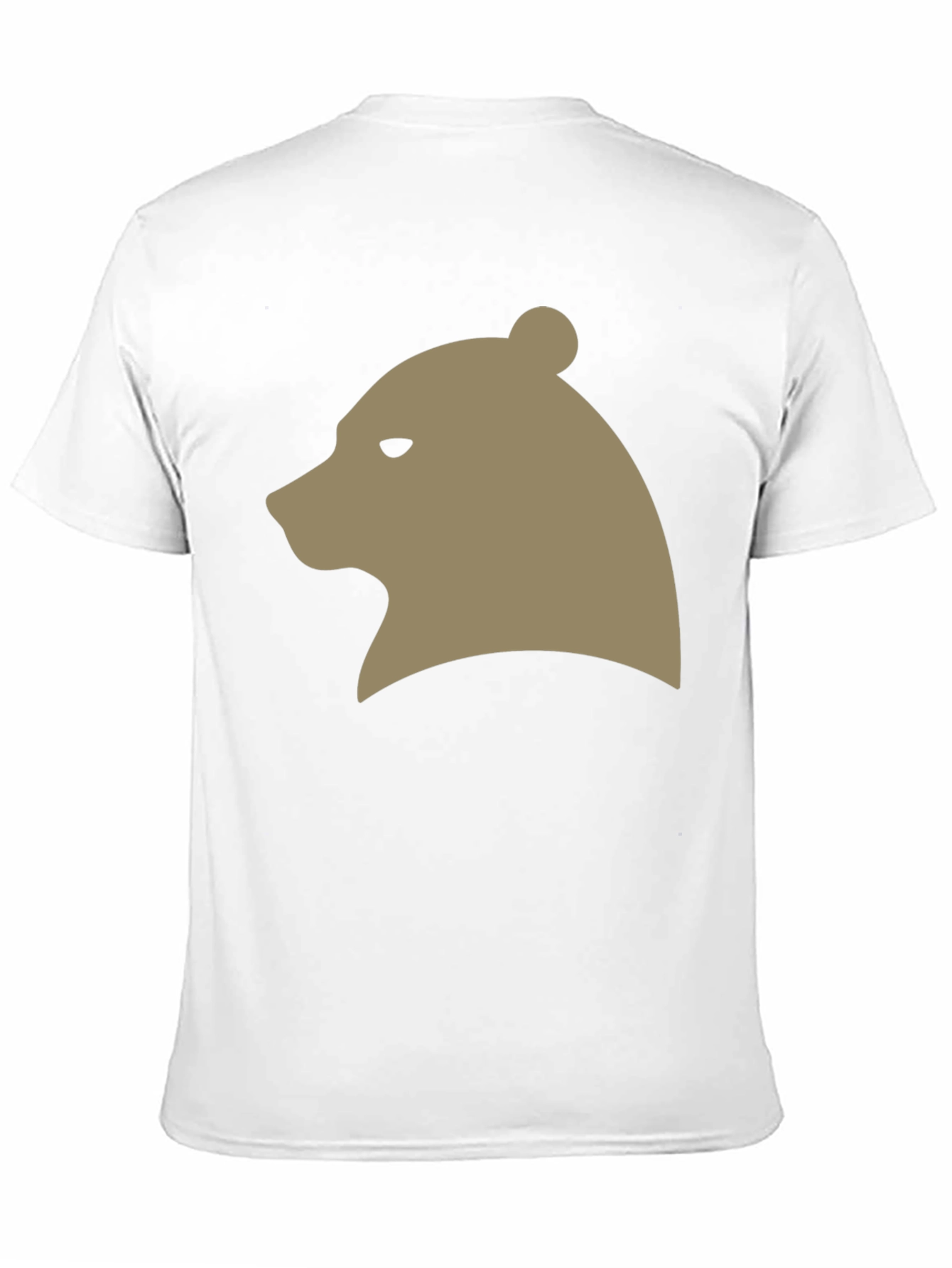 Black Bear Silhouette Graphic Tee - Casual Black T-Shirt view 11