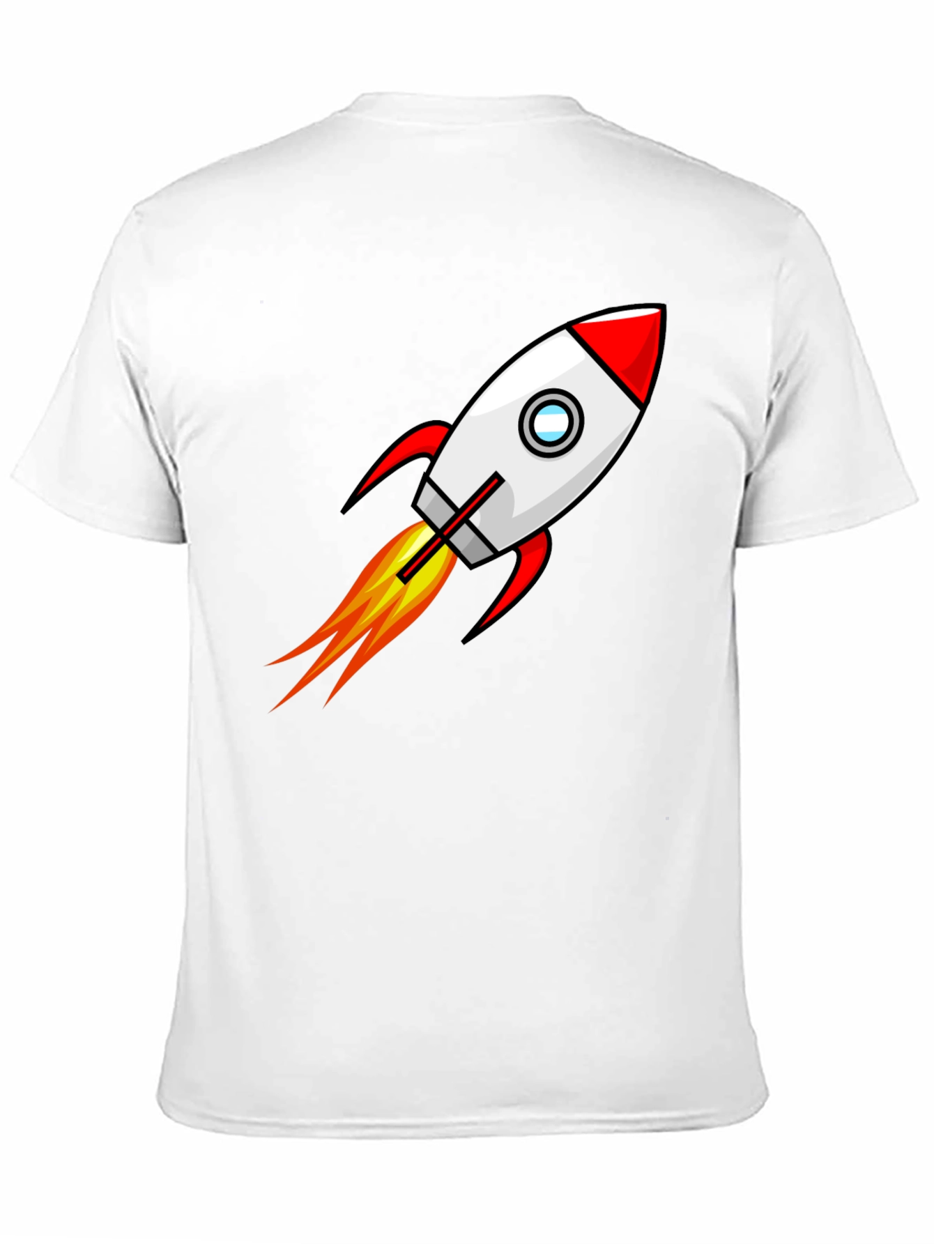 Black Rocket Launch Graphic T-Shirt - Blast Off in Style! view 11