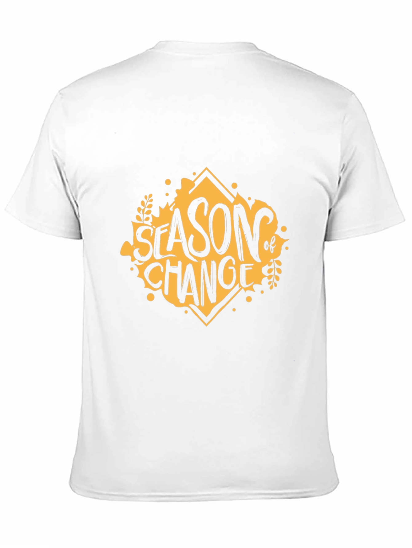 Black Season of Change Graphic Tee - Stylish Black T-Shirt view 11