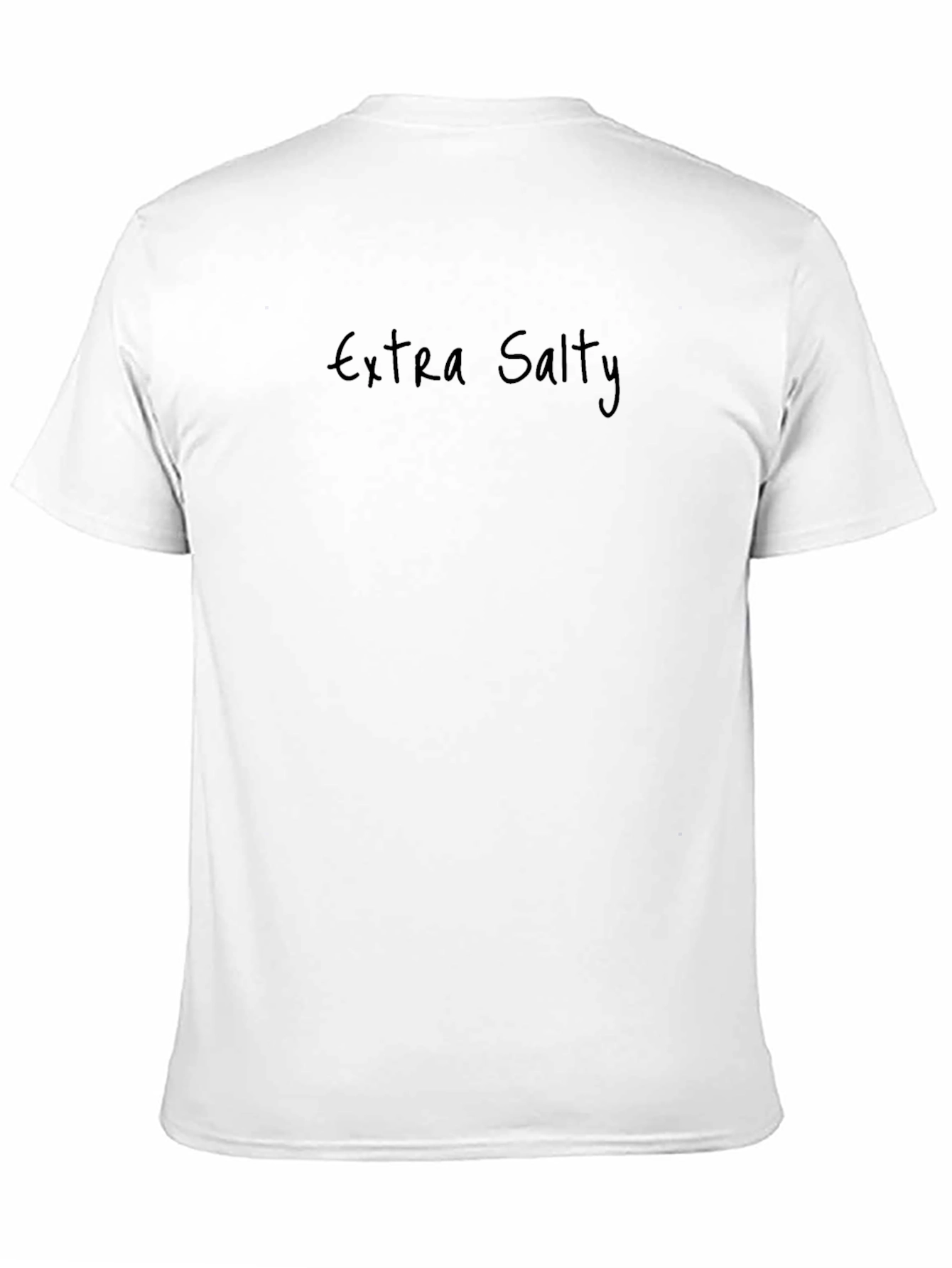 Black Extra Salty Black T-Shirt view 11