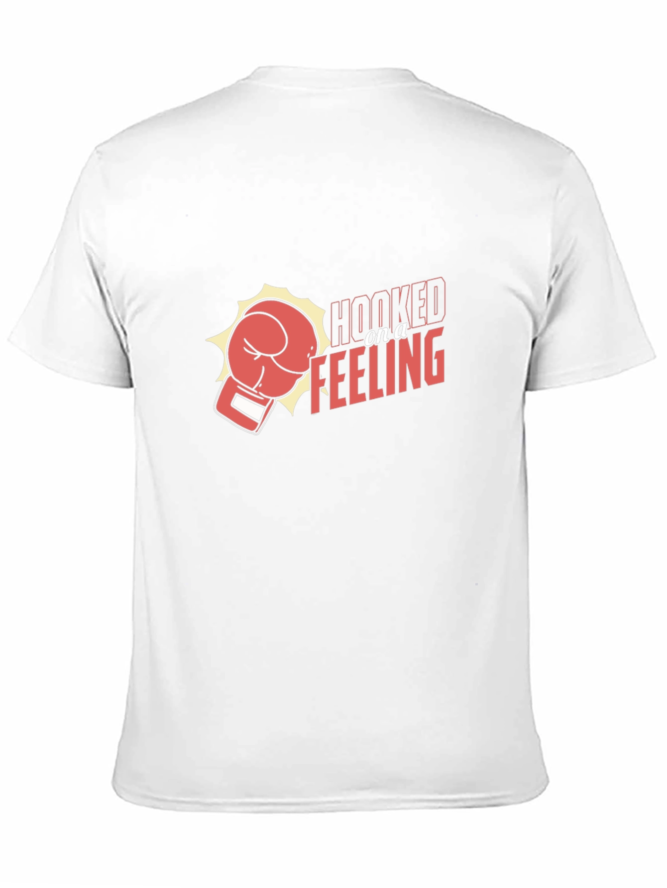 Black Hooked On a Feeling Boxing Glove Graphic Tee view 11