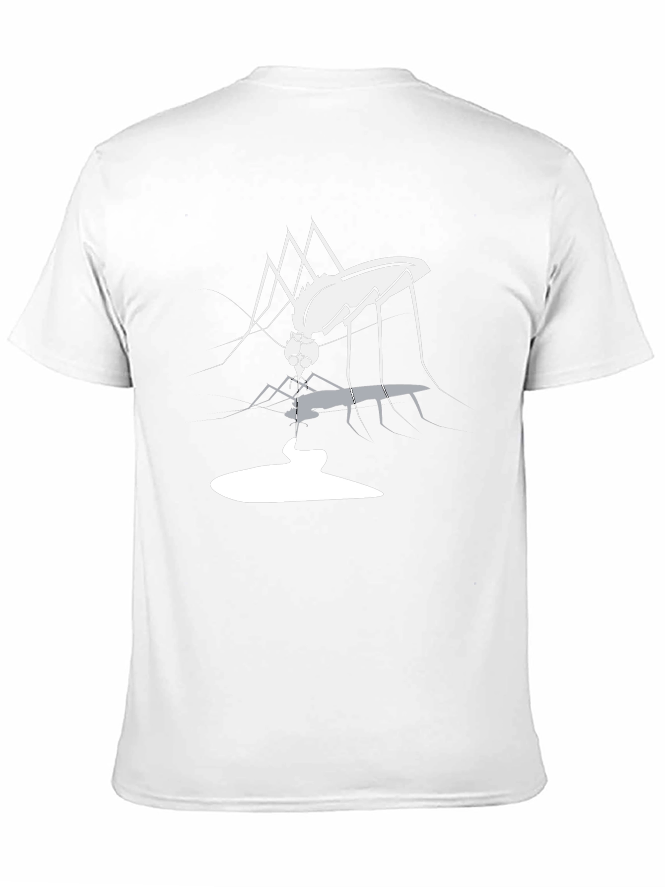 Black Mosquito Graphic T-Shirt - Men's Black Tee view 11