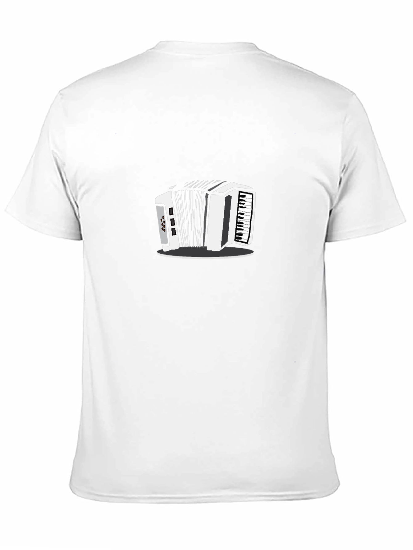 Black Accordion Graphic T-Shirt view 11