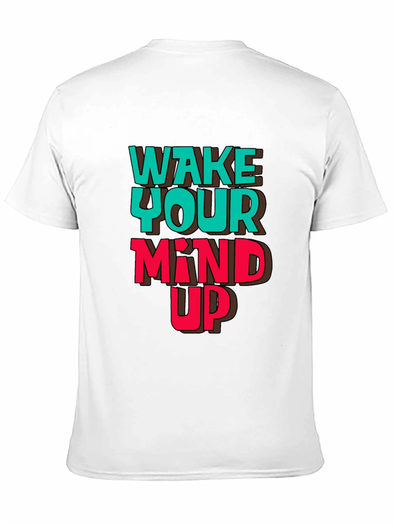 Black Wake Your Mind Up Graphic Tee - Black view 11