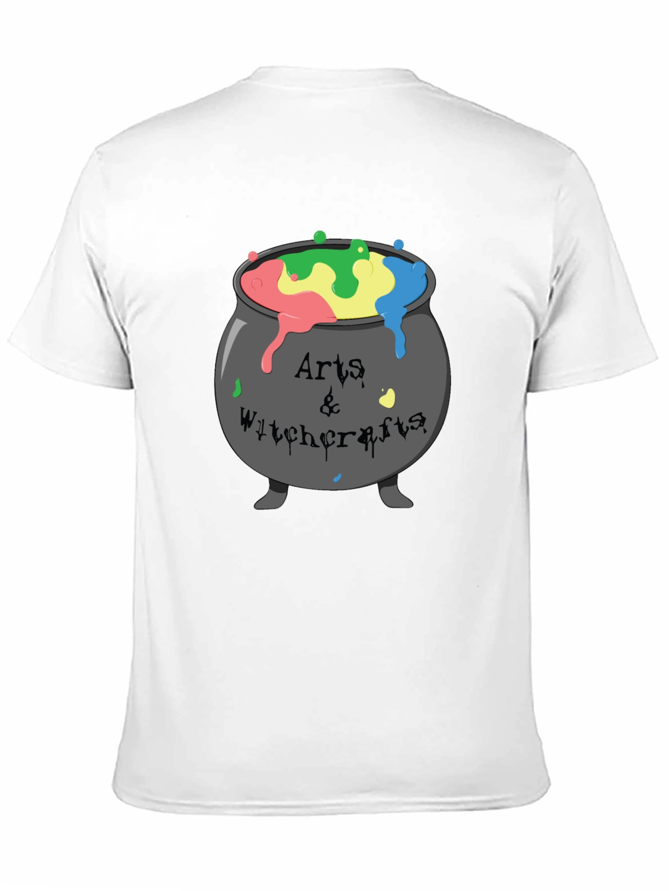 Black Arts and Witchcrafts Cauldron T-Shirt view 11