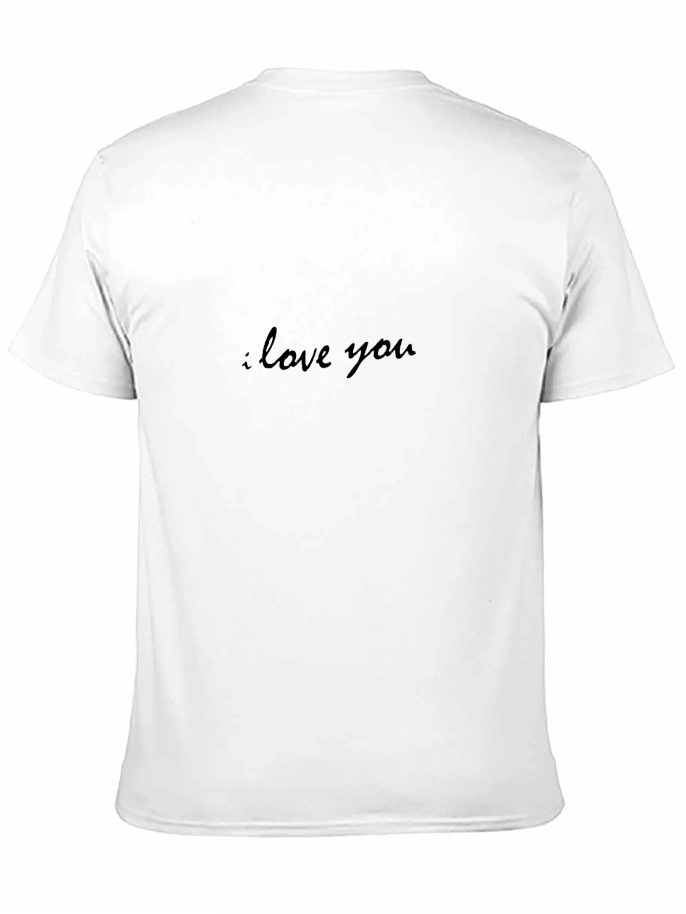 Black I Love You Black Tee - Stylish Comfort view 11