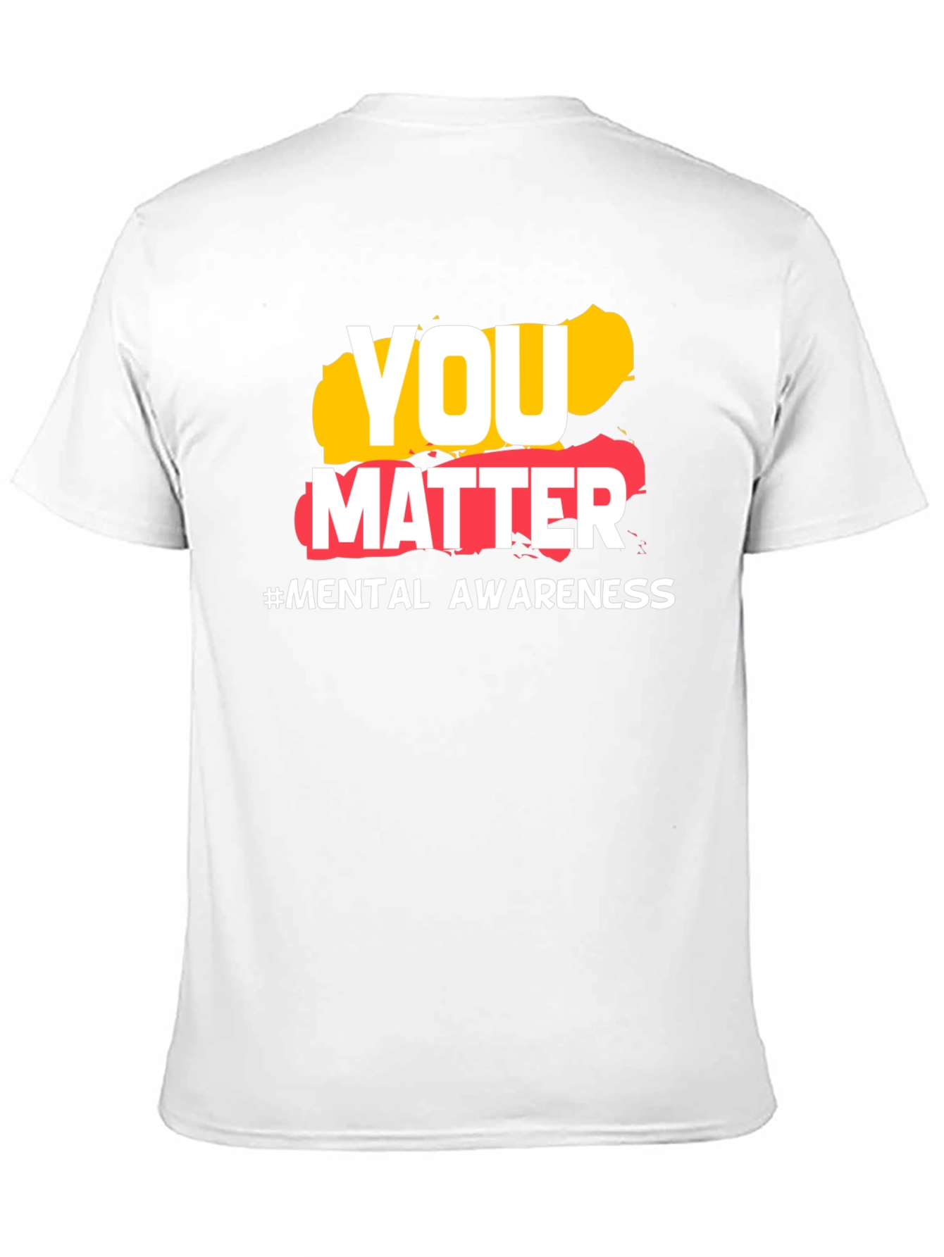 Black You Matter Mental Health Awareness T-Shirt view 11