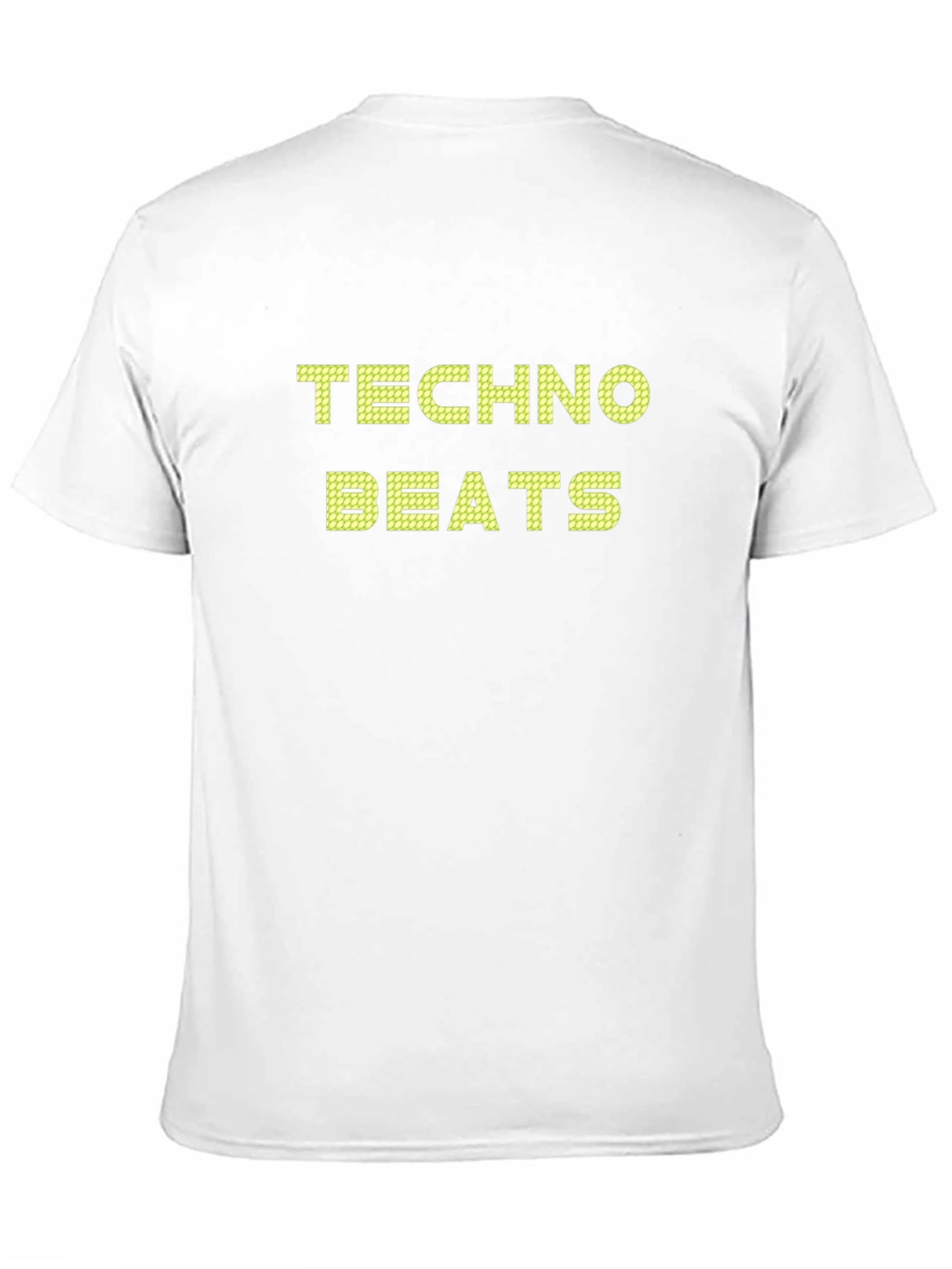 Black Techno Beats Black Graphic Tee view 11