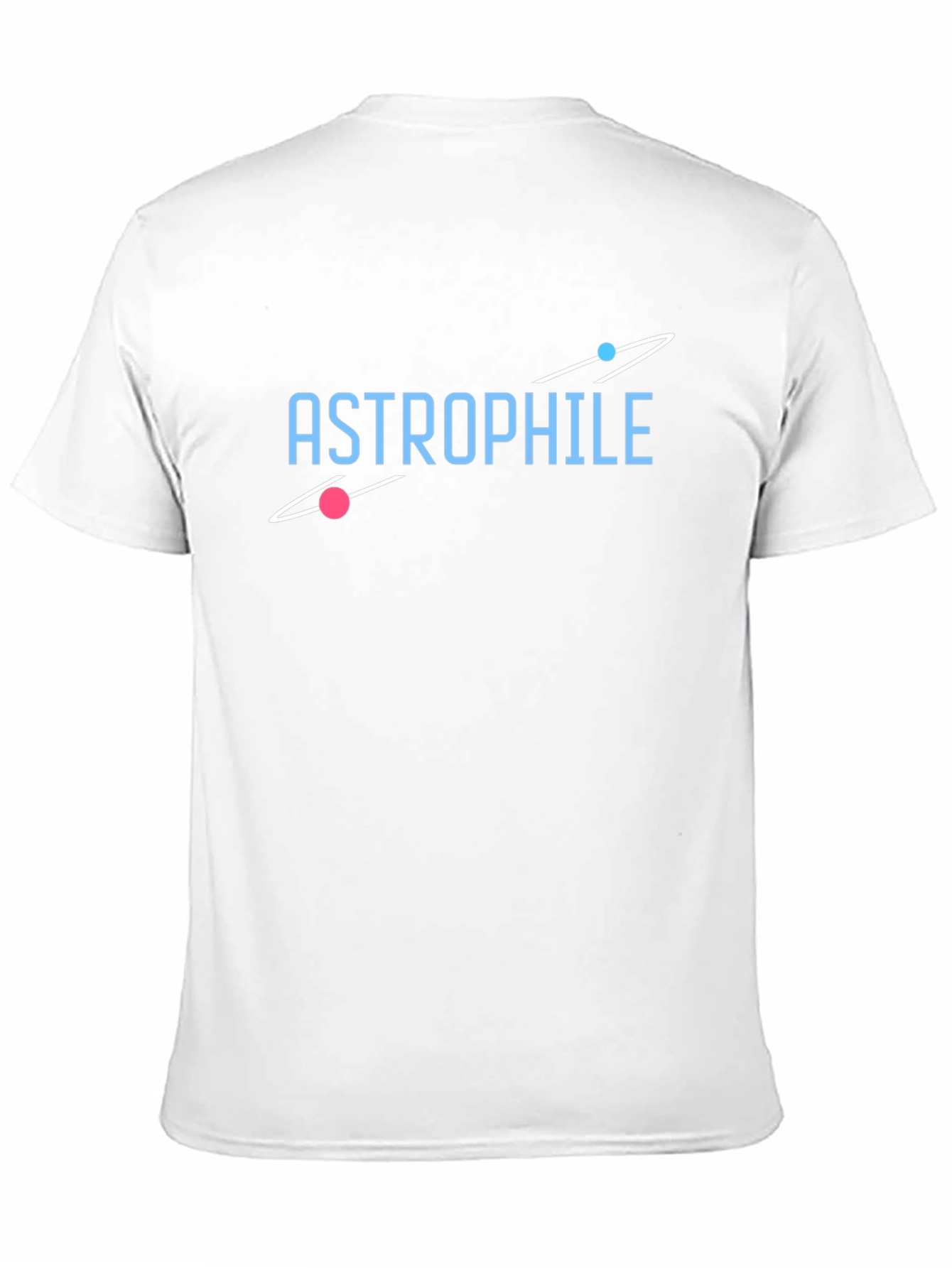 Black Astrophile Graphic Tee - Space Lover T-Shirt view 11
