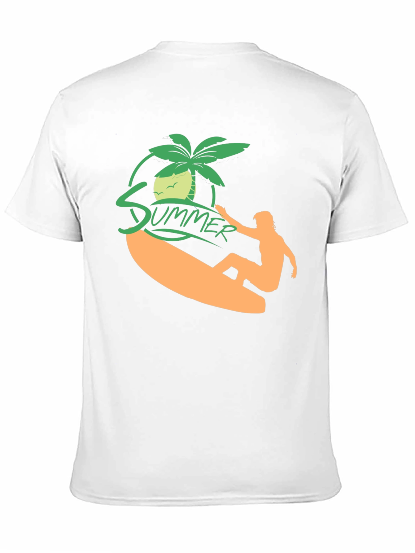 Black Summer Surf T-Shirt - Black view 11