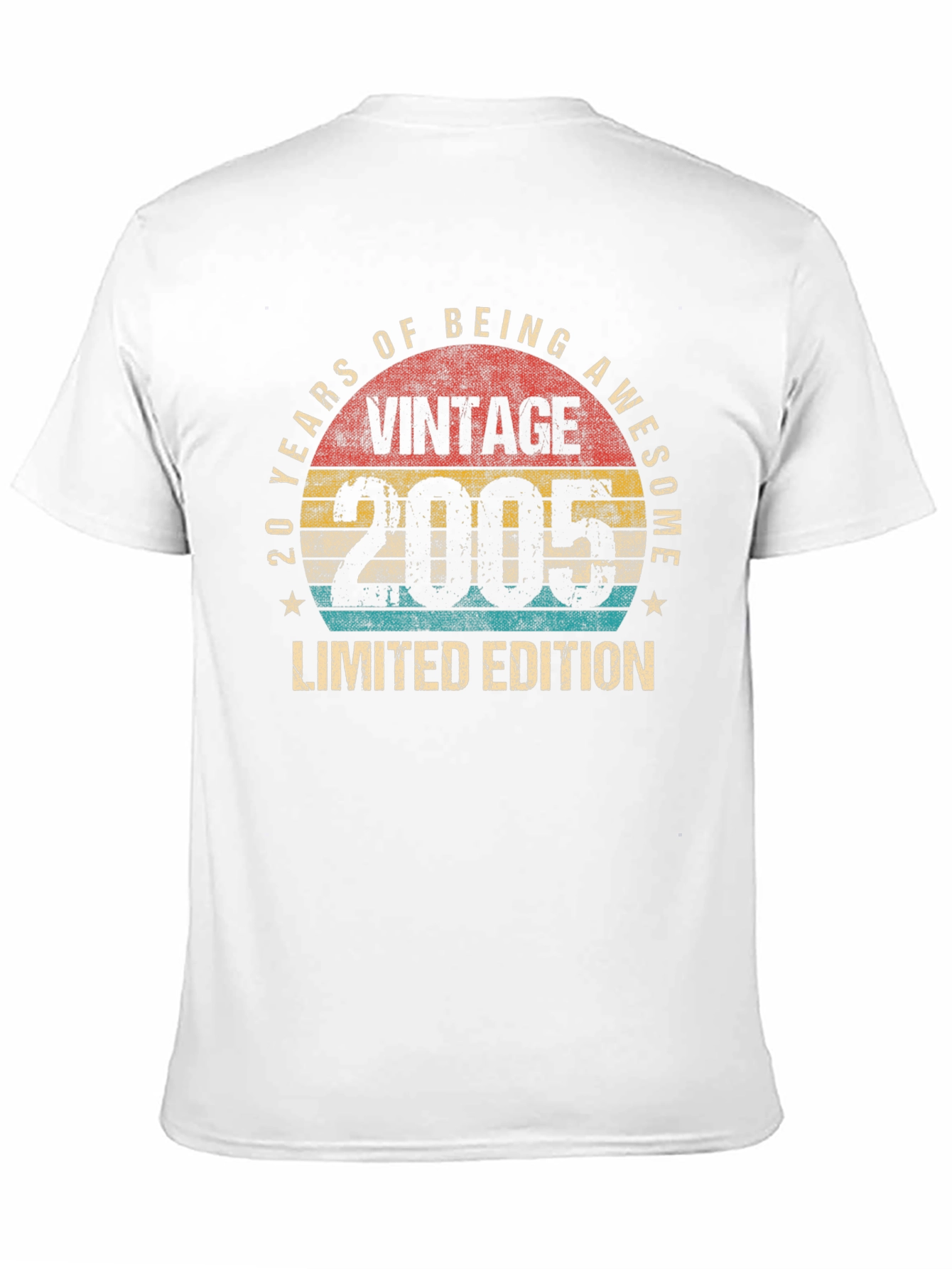 Black Vintage 2005 Limited Edition T-Shirt view 11
