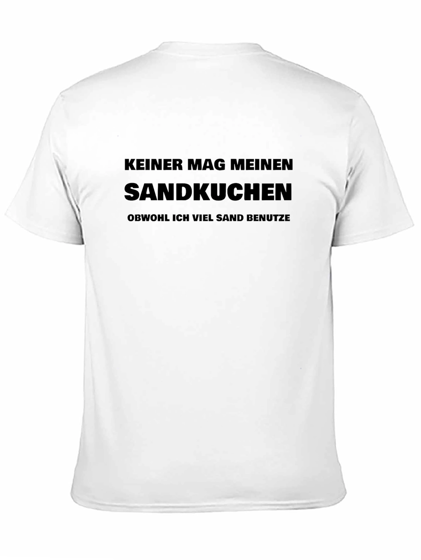 Black Sandkuchen Novelty T-Shirt view 11