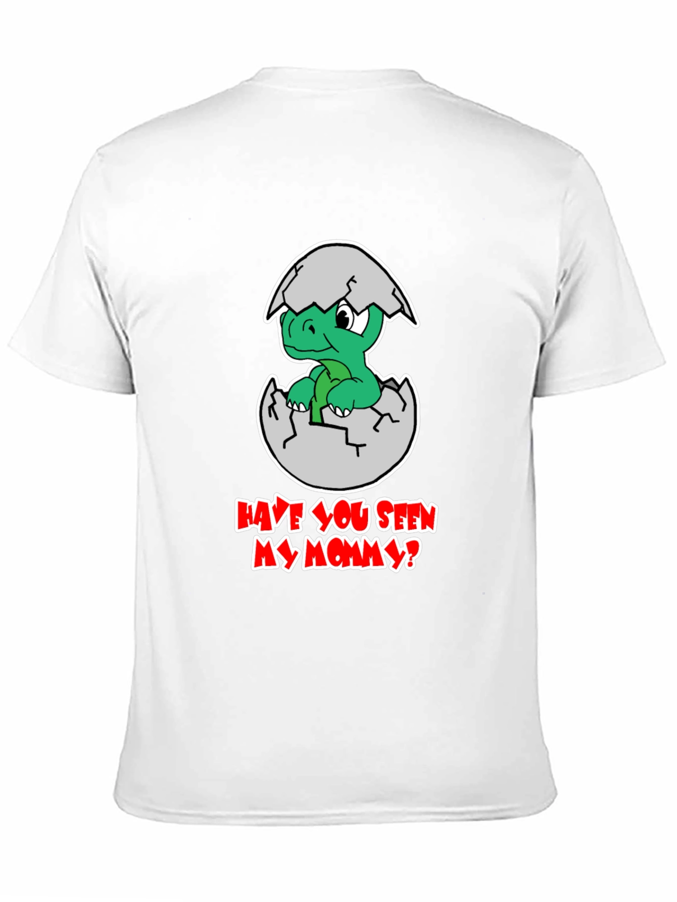 Black Dinosaur Hatchling Graphic T-Shirt view 11