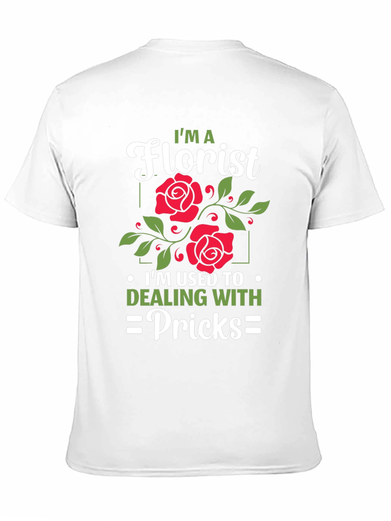 Black Florist Humor Graphic T-Shirt view 11