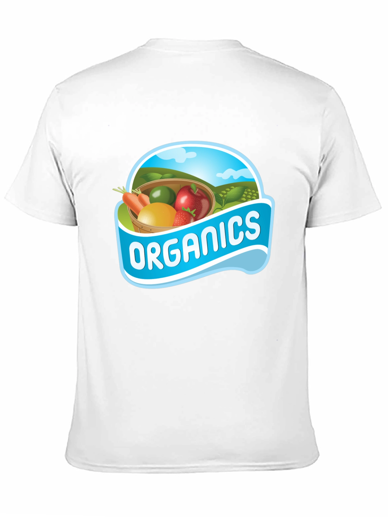 Black Organic Produce T-Shirt - Farm Fresh Style view 11