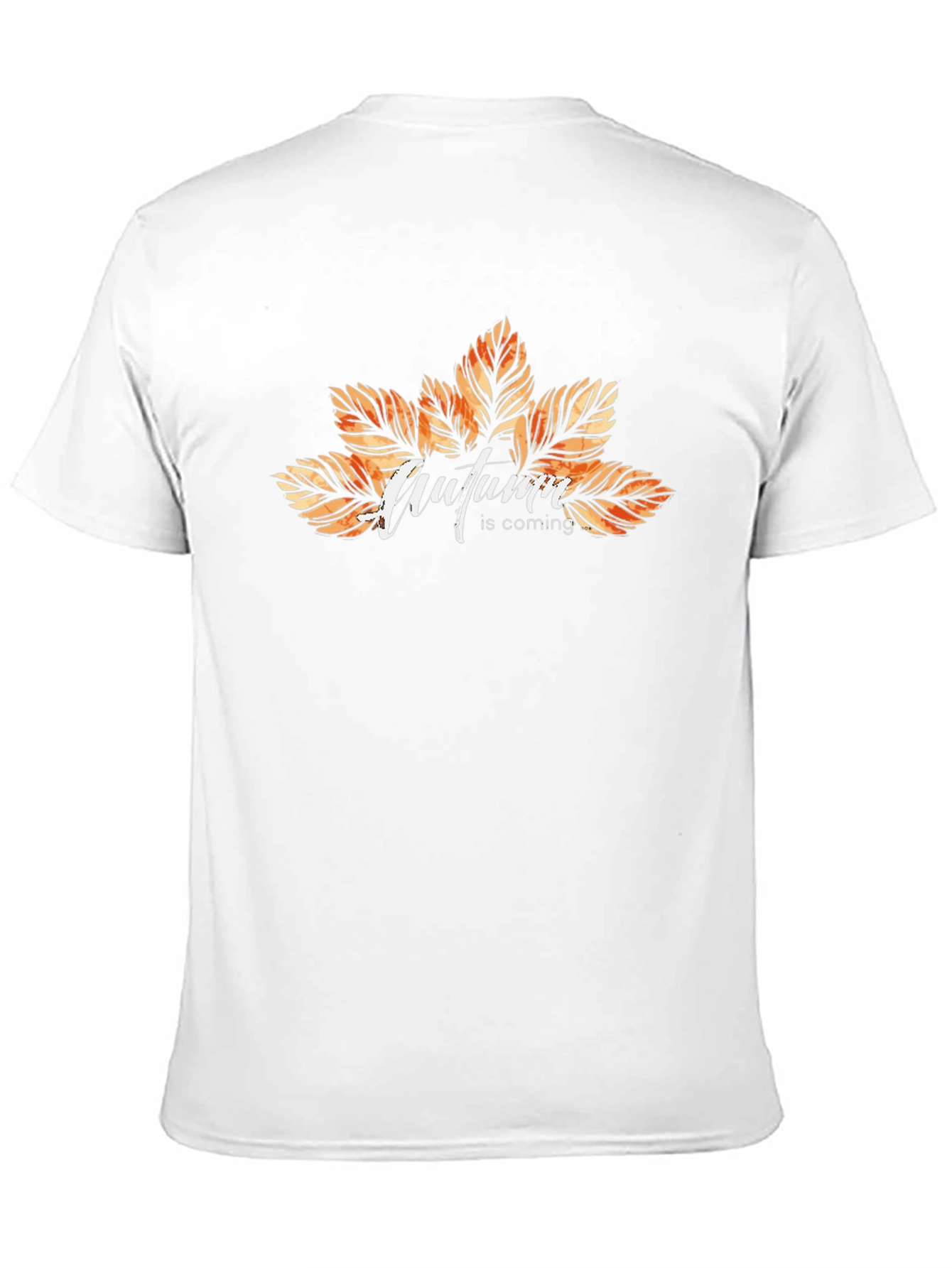 Black Autumn is Coming Black T-Shirt view 11