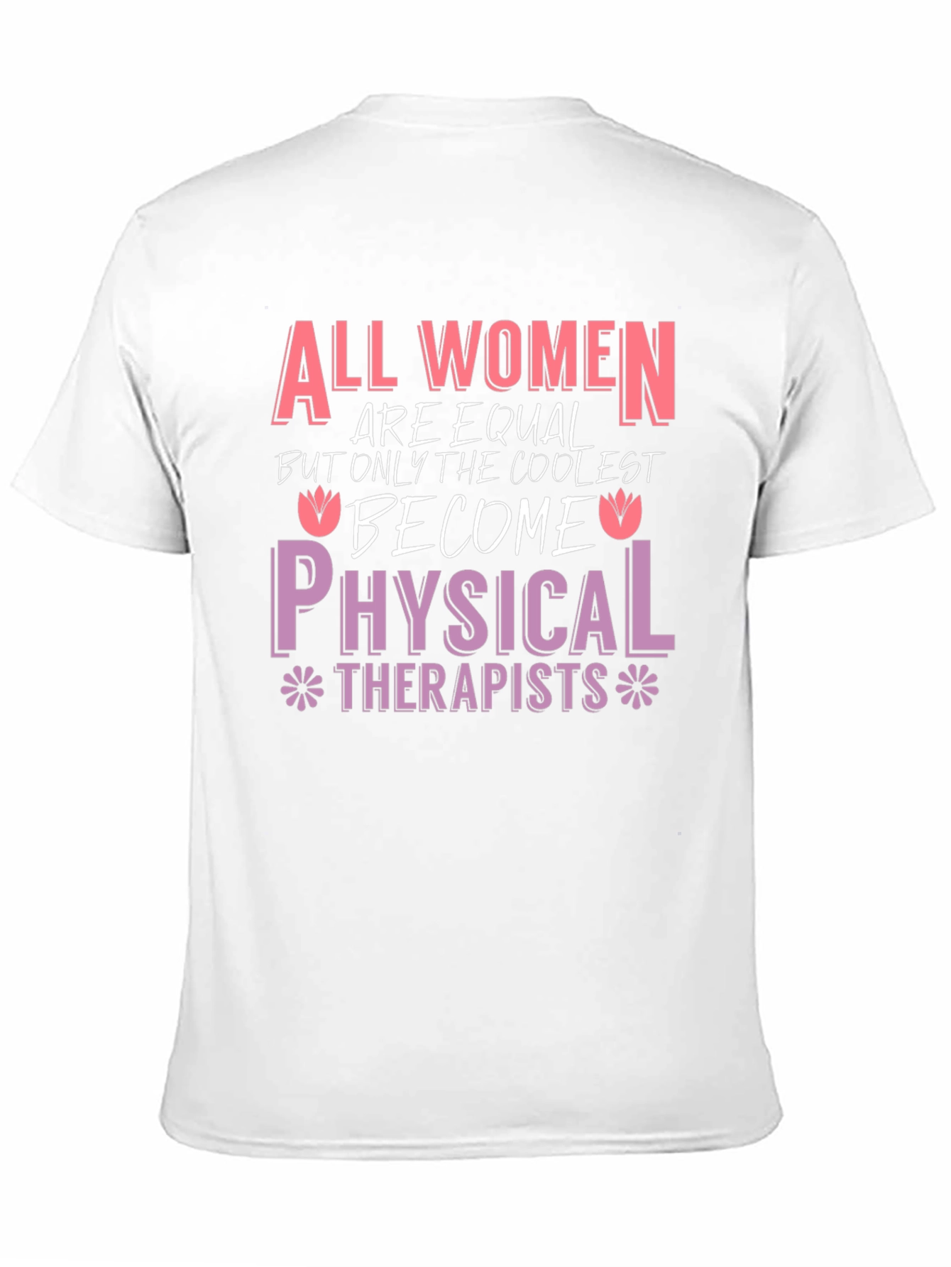 Black All Women Physical Therapists T-Shirt view 11