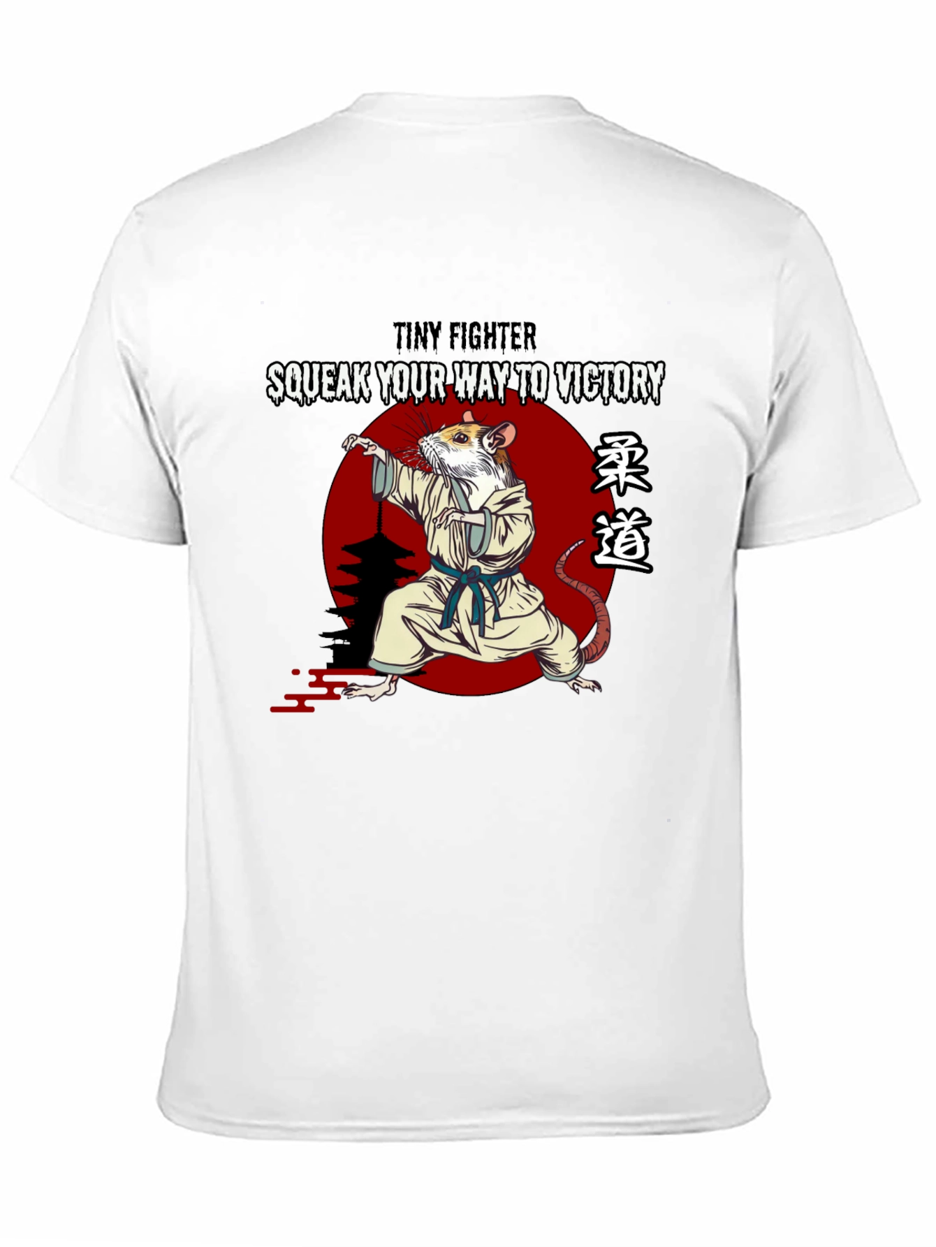 Karate Rat T-Shirt: Squeak Your Way to Victory! - 11
