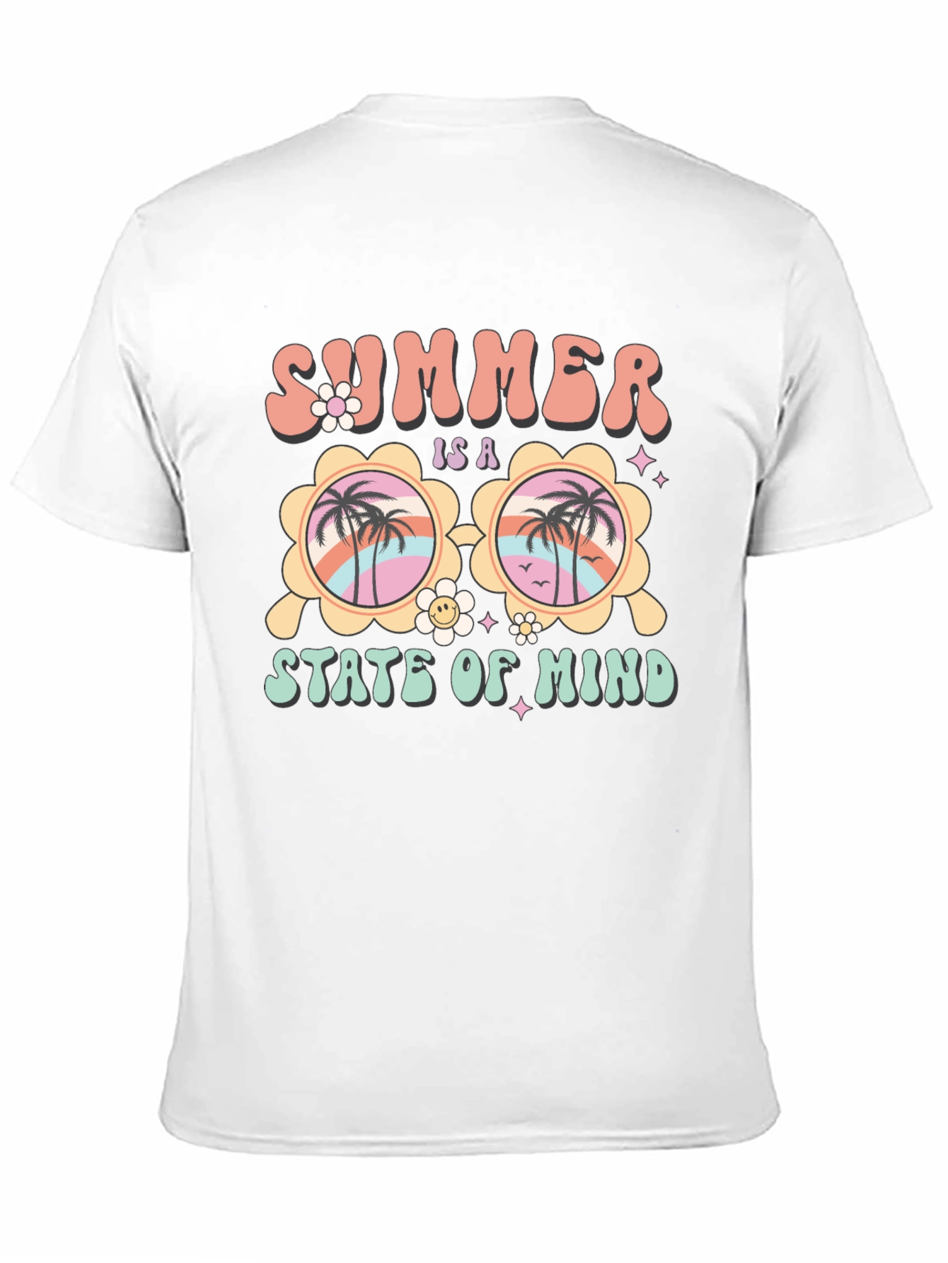 Black Summer State of Mind Graphic Tee view 11