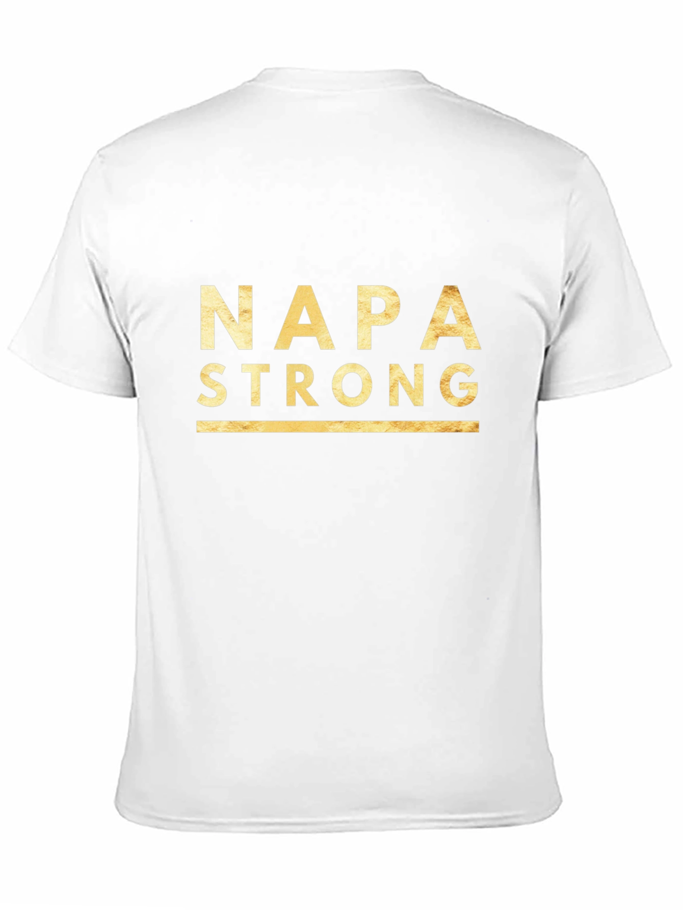 Black Napa Strong Graphic Tee - Premium Black Cotton T-Shirt view 11