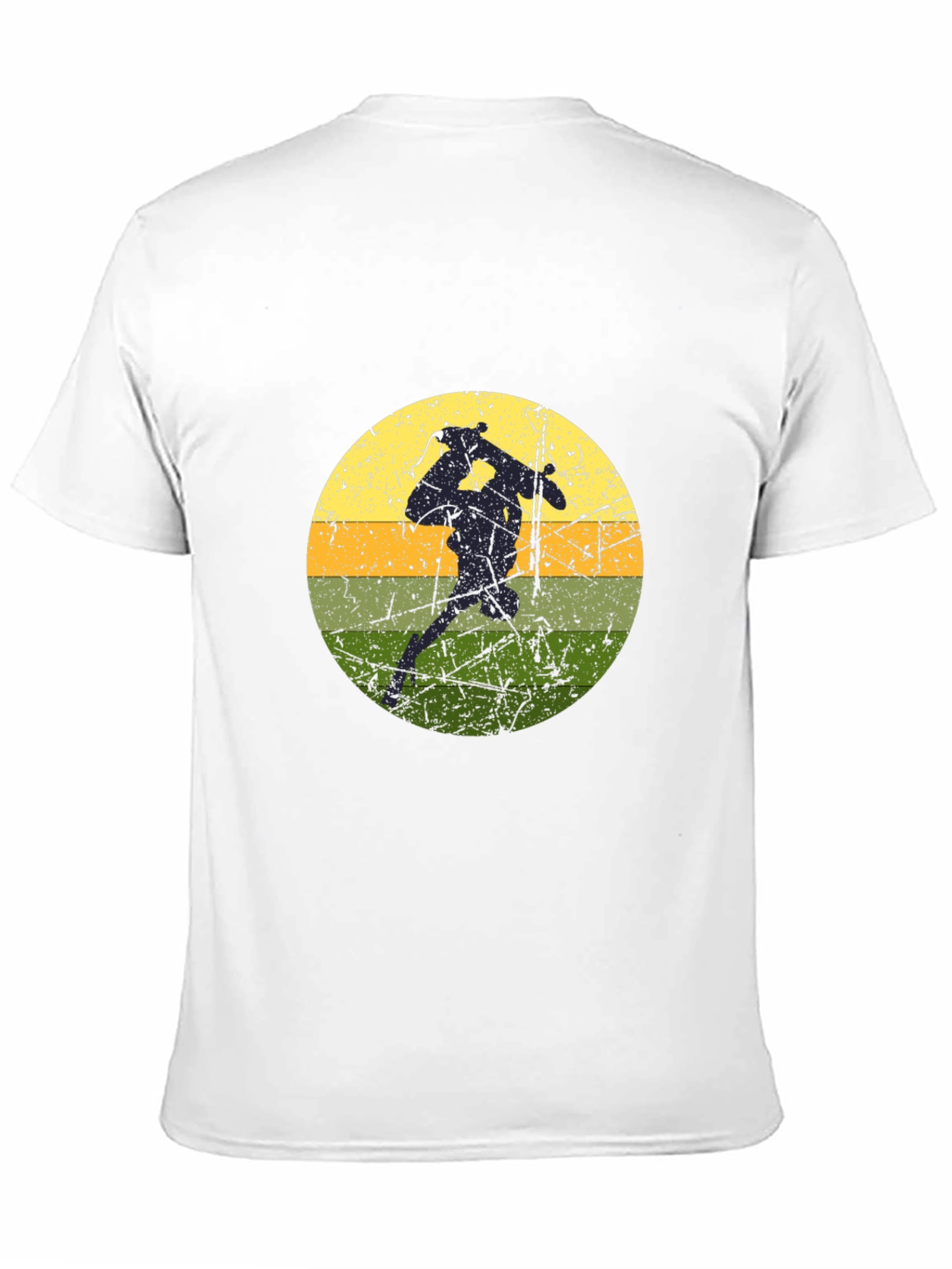 Black Skate Retro Graphic Tee - Black Cotton Shirt view 11