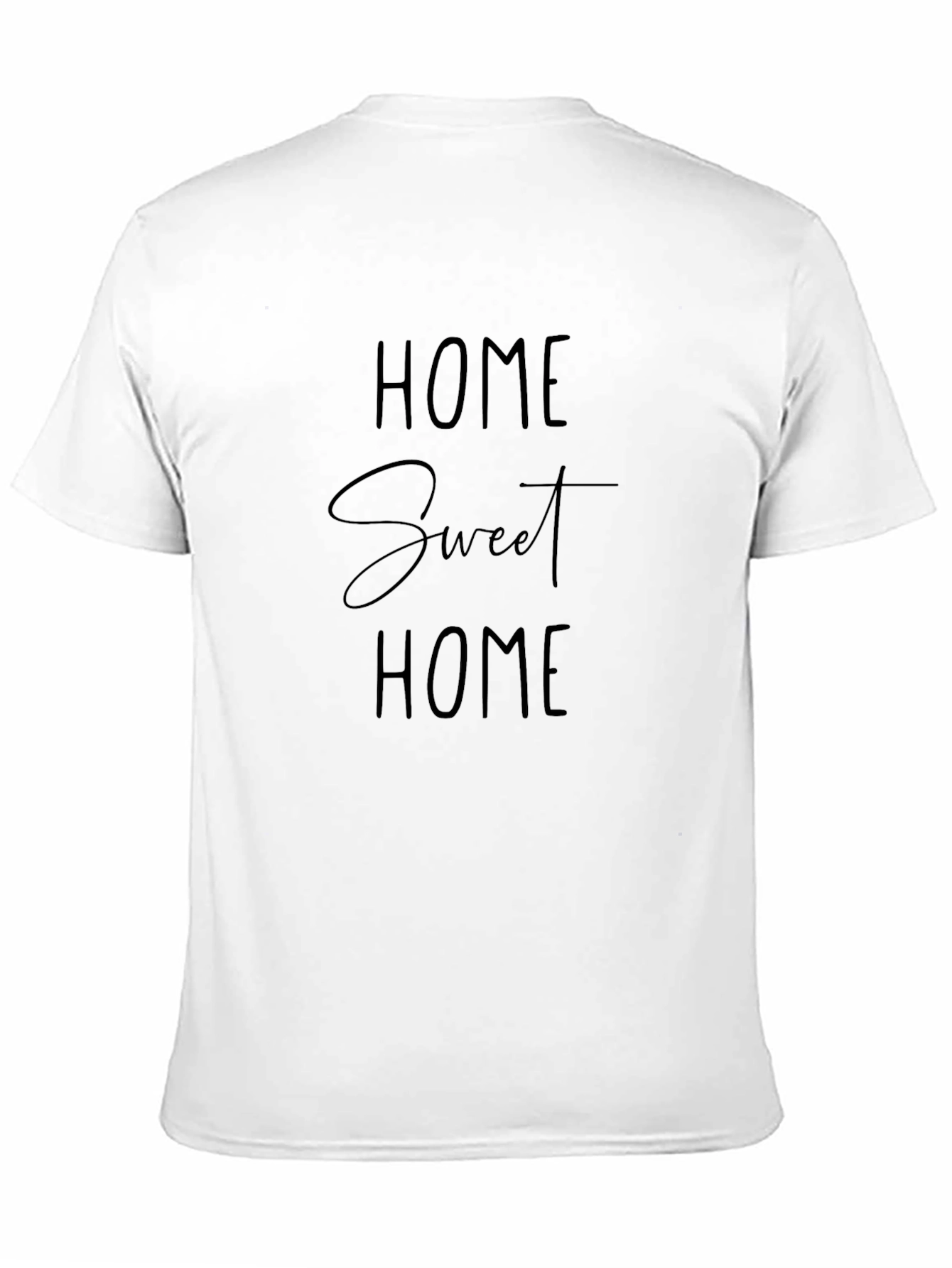 Black Home Sweet Home Black T-Shirt view 11