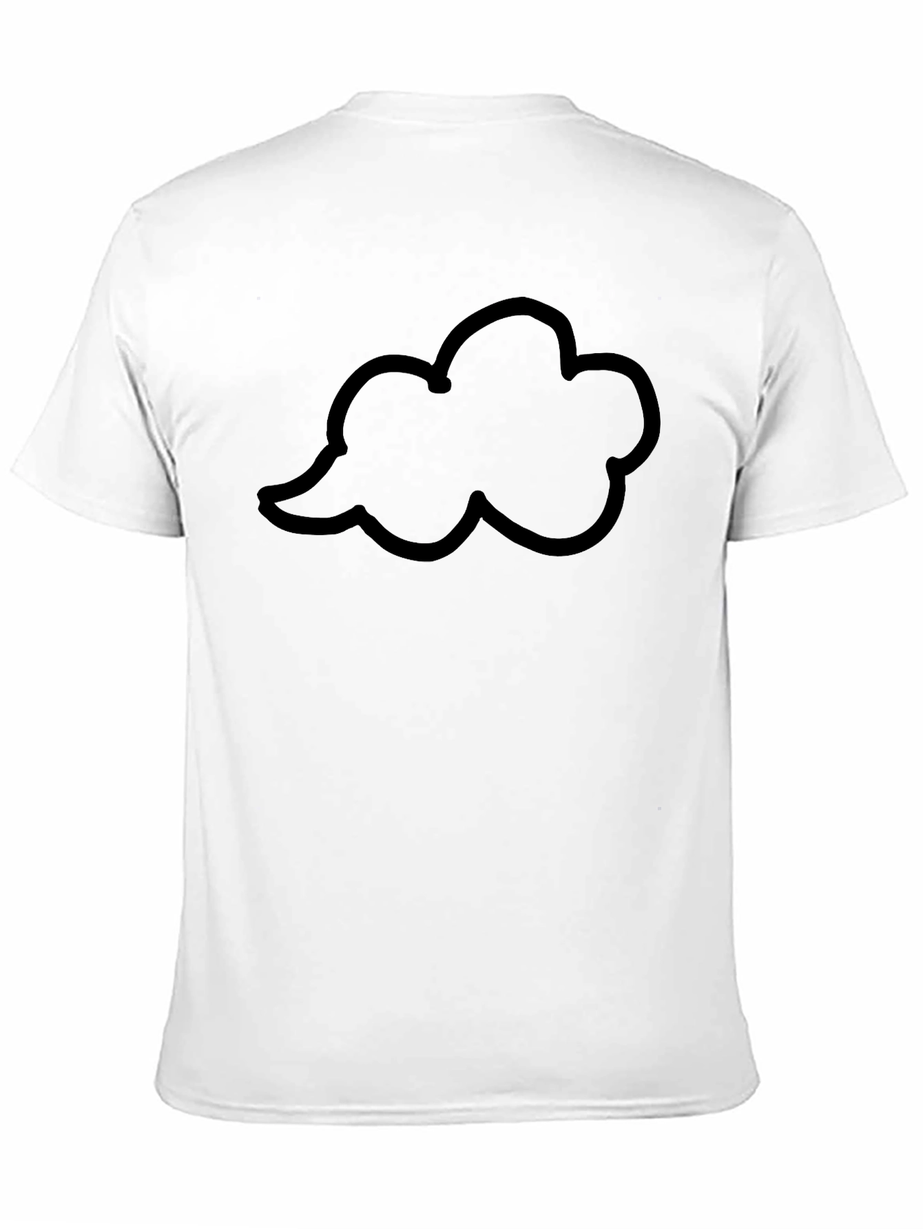 Black Black Cloud T-Shirt - Soft Cotton Blend view 11