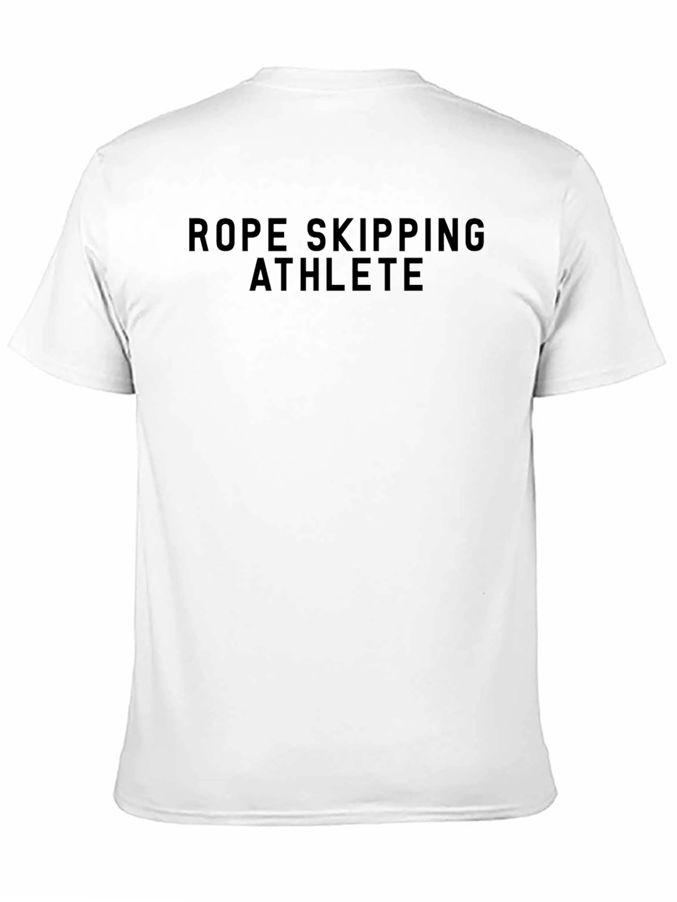Black Rope Skipping Athlete T-Shirt - Black view 11