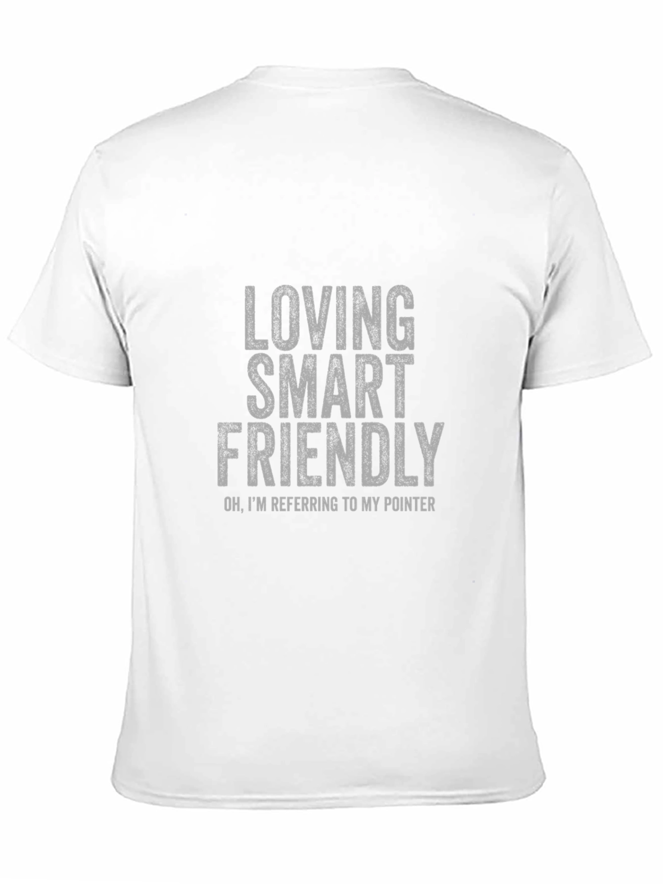 Black Loving Smart Friendly Pointer Dog T-Shirt view 11