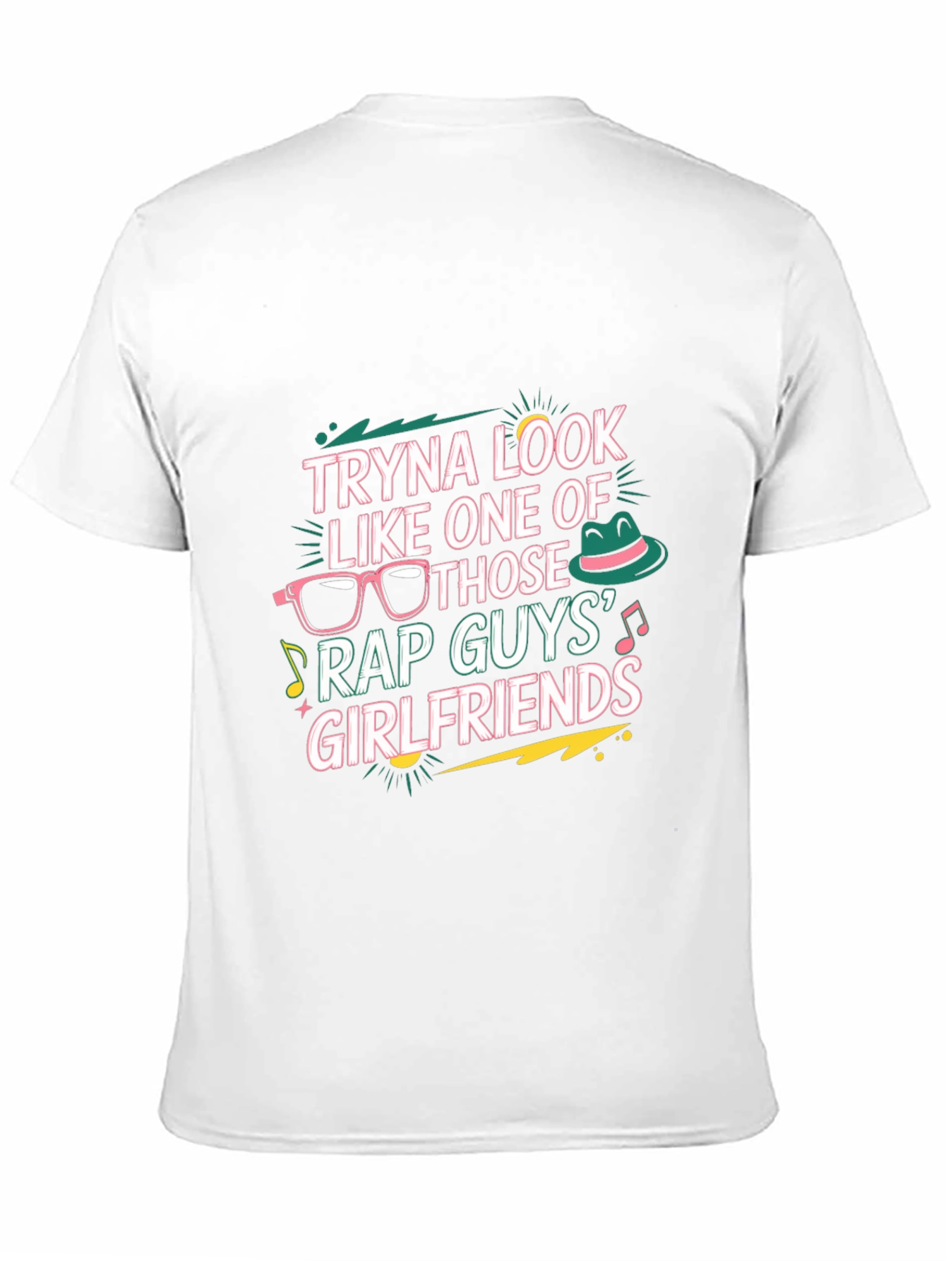 Black Rap Guys' Girlfriends Graphic Tee view 11