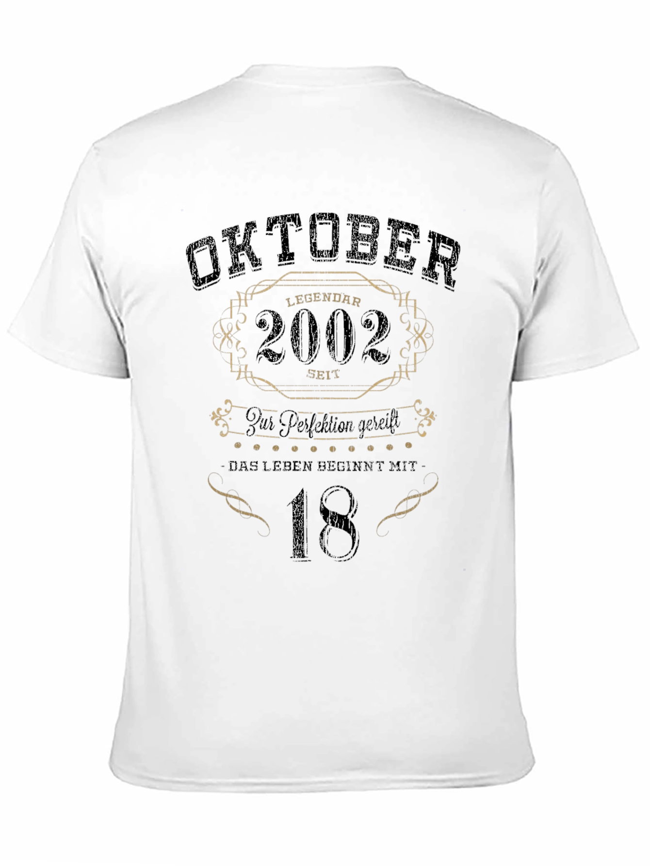 Black Oktober 2002 Limited Edition 18th Birthday T-Shirt view 11